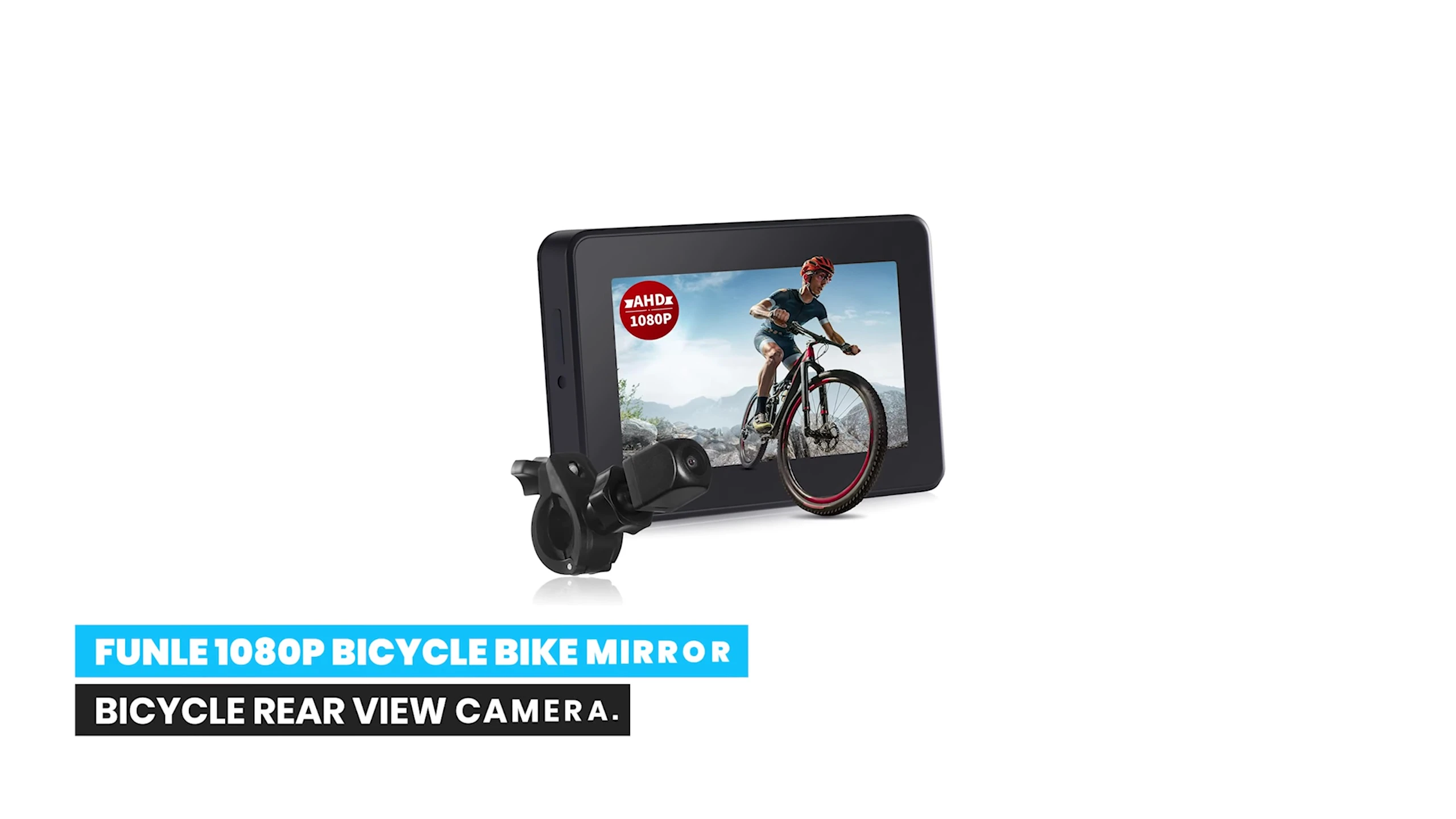 Funnel 1080p Bicycle Bike Mirror Camera main image