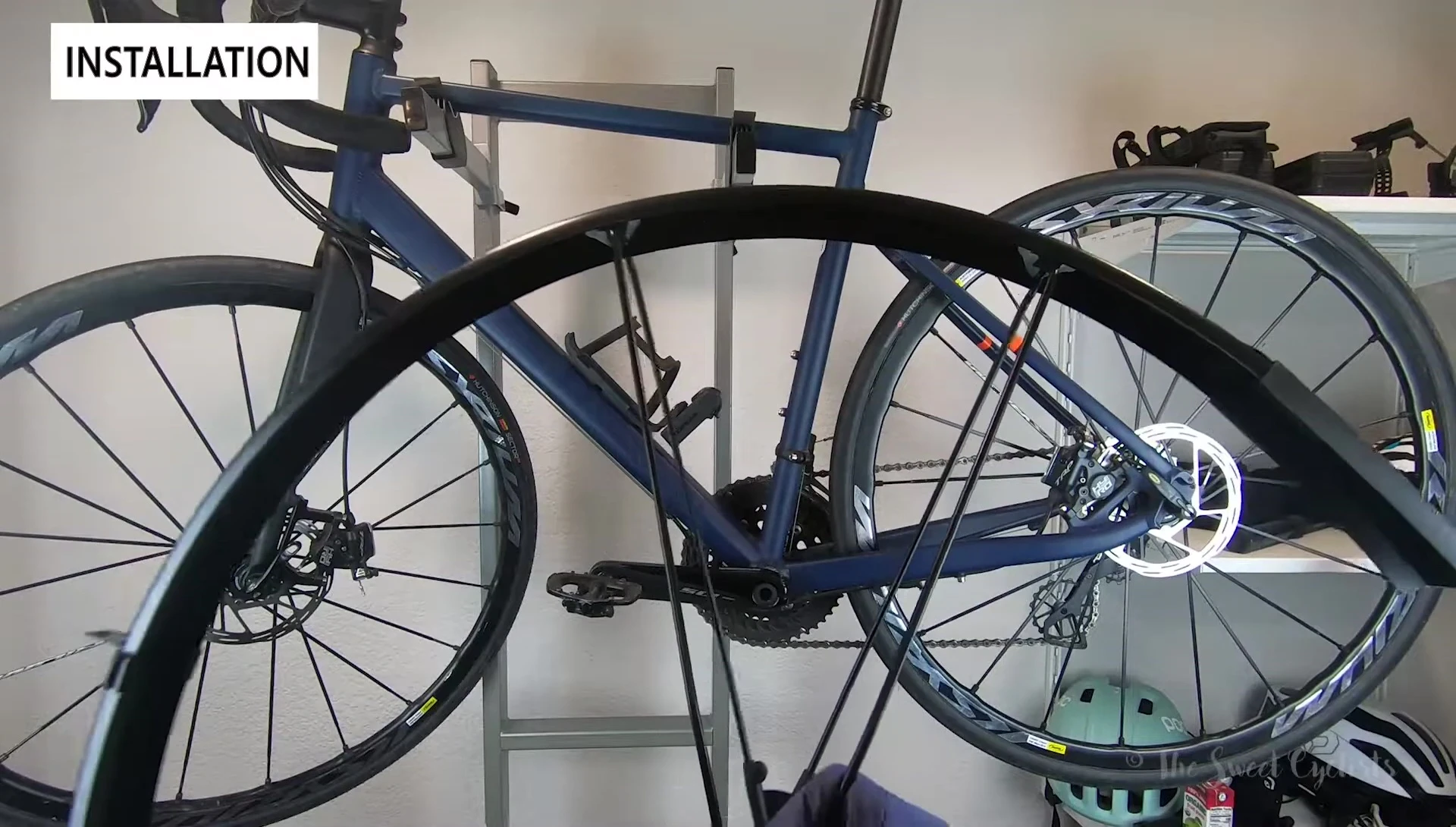 Larger rear fender showing its single-piece construction.