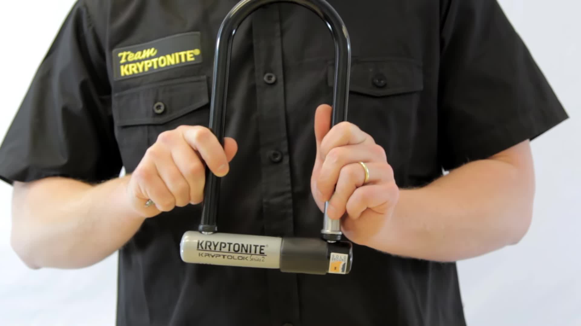 Kryptonite Kryptolok Series 2 U-lock security rating
