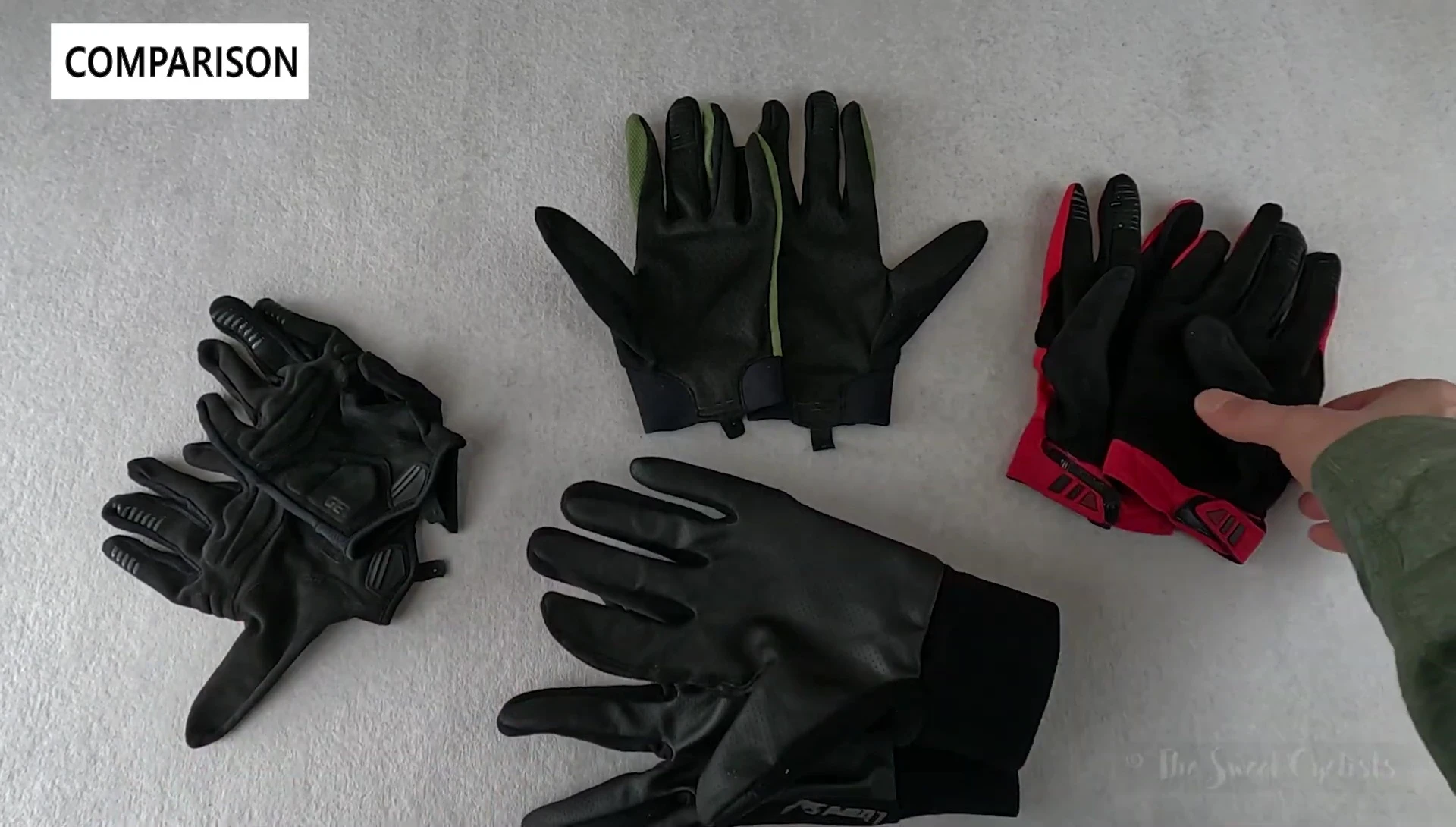Ops glove on hand