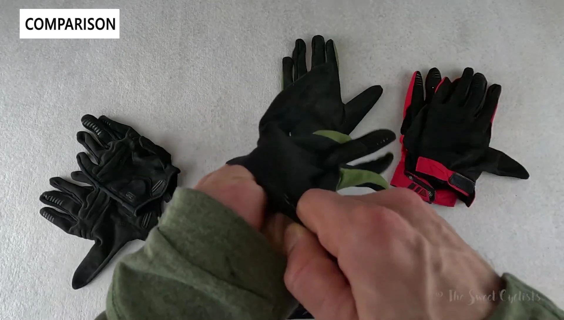 Ignite glove on hand