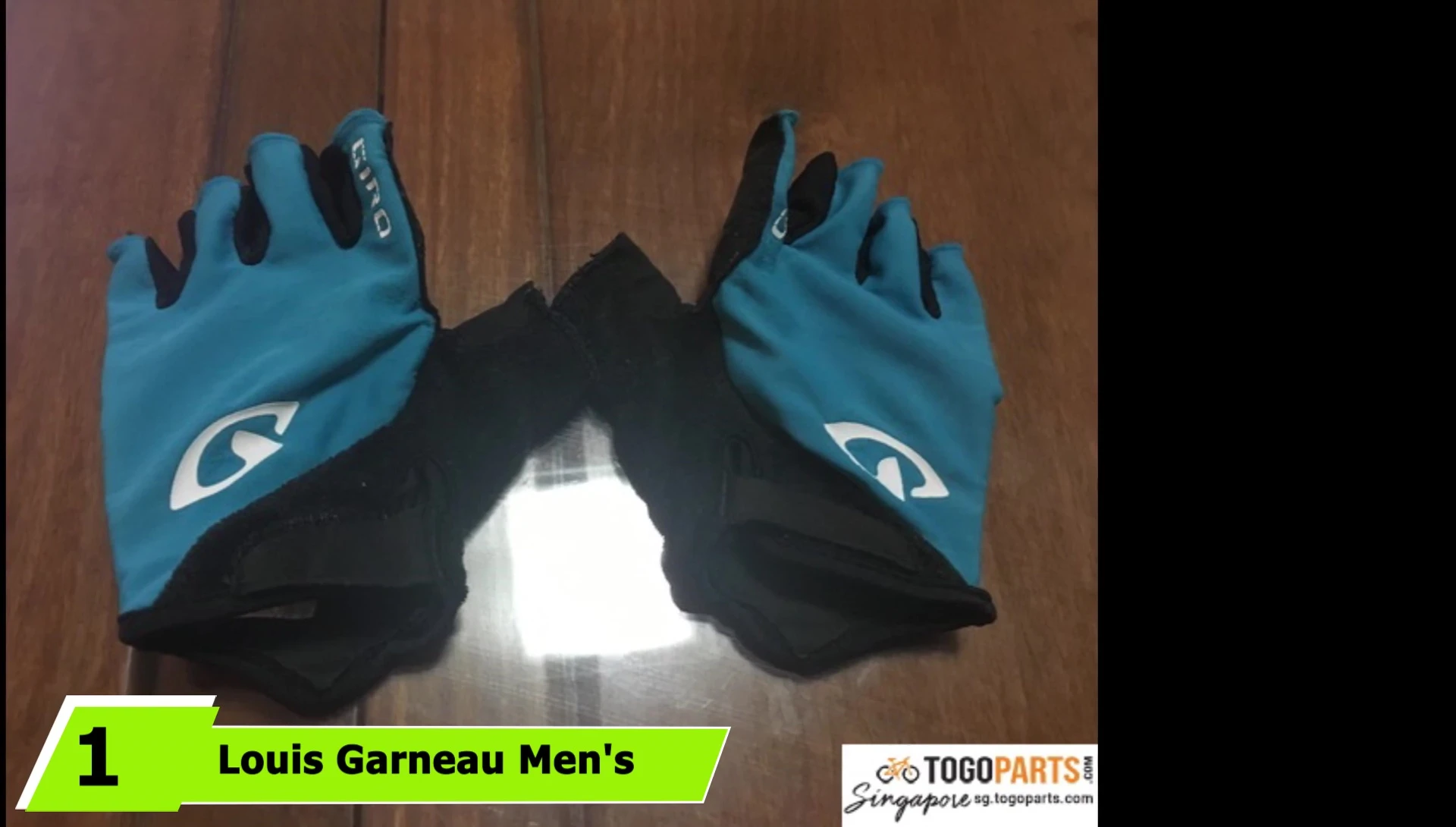 Louis Garneau Men's Biogel RXV Bike Gloves displayed