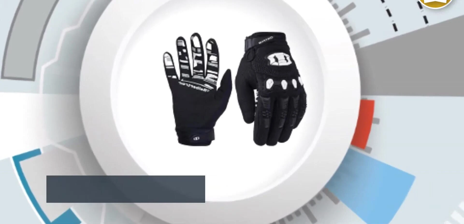 Shot of the wrist closure mechanism demonstrating its secure fit.