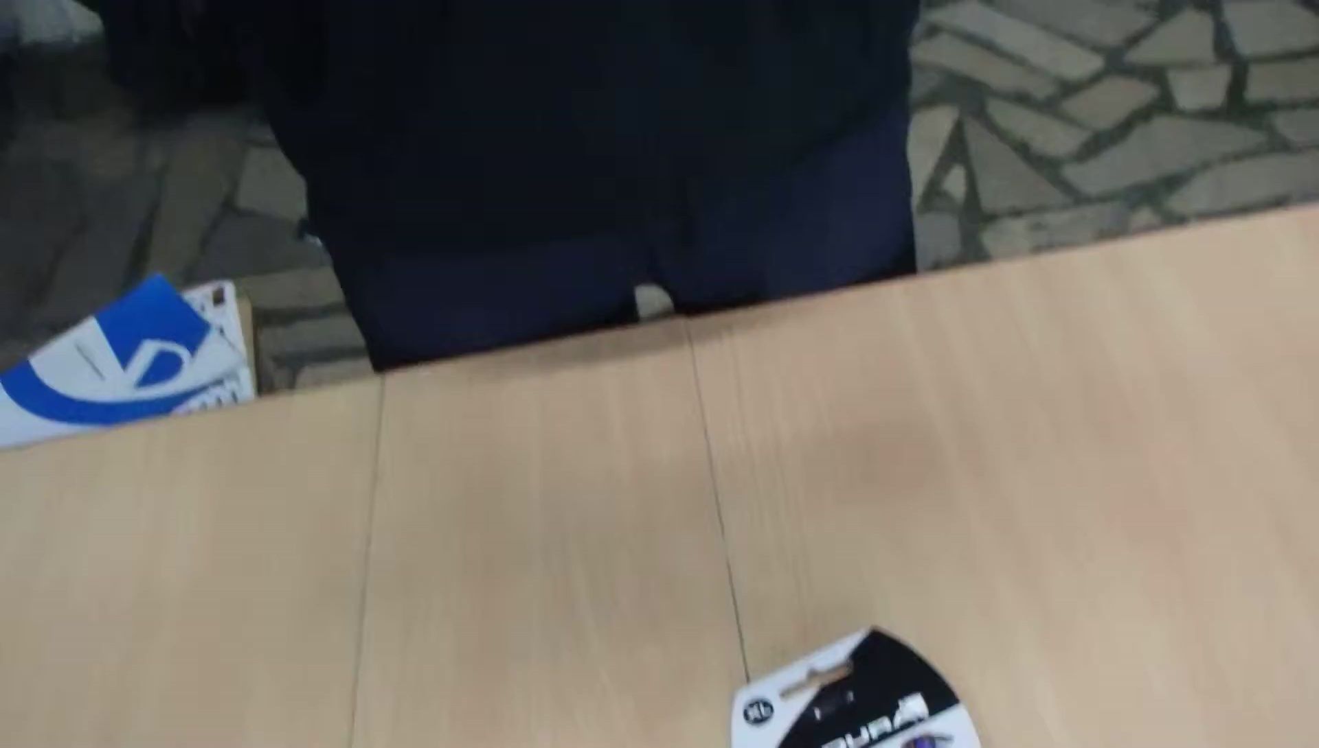 Image showing the elastic cuff around the wrist.
