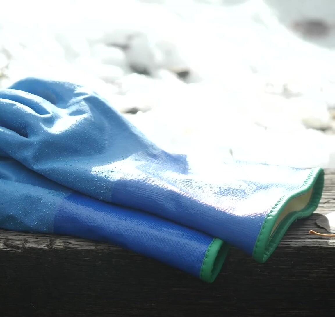 Close-up showcasing the polyurethane coating