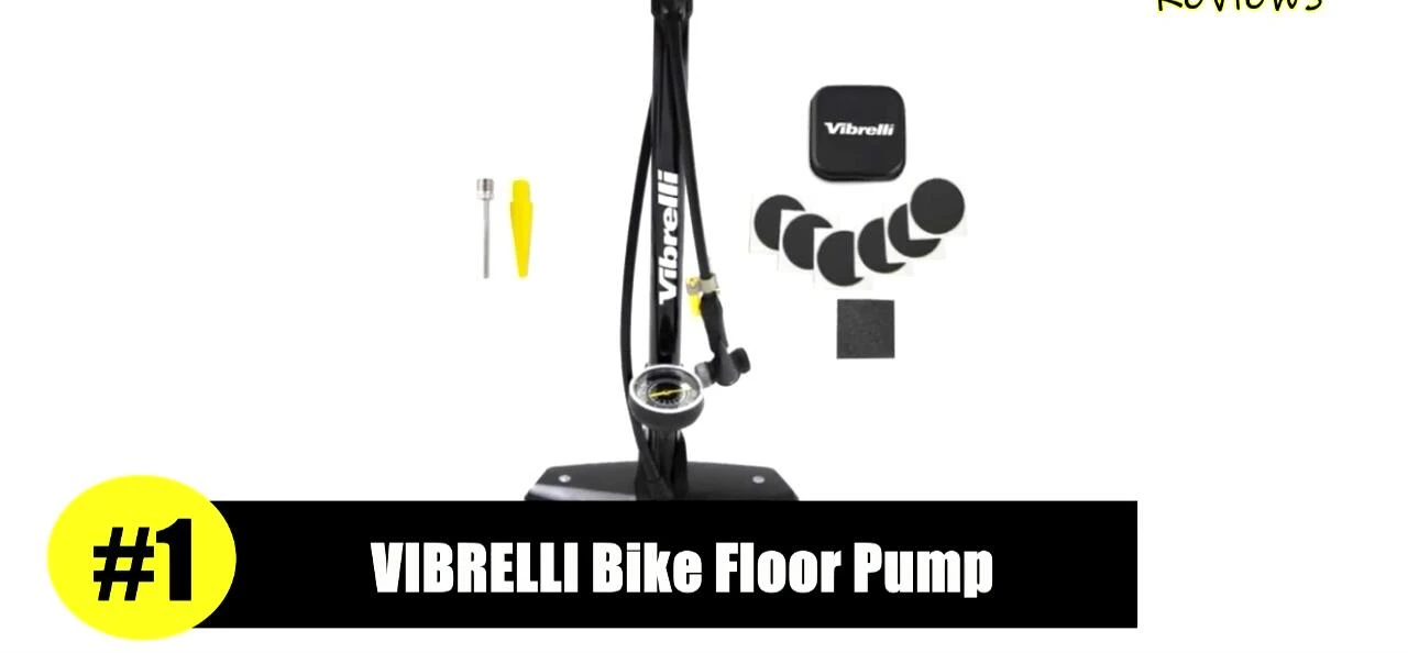 Be.Brelli Bike Pump with Gauge