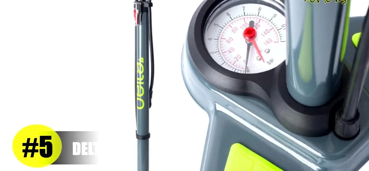 Delta Cycle High-Pressure Floor Pump