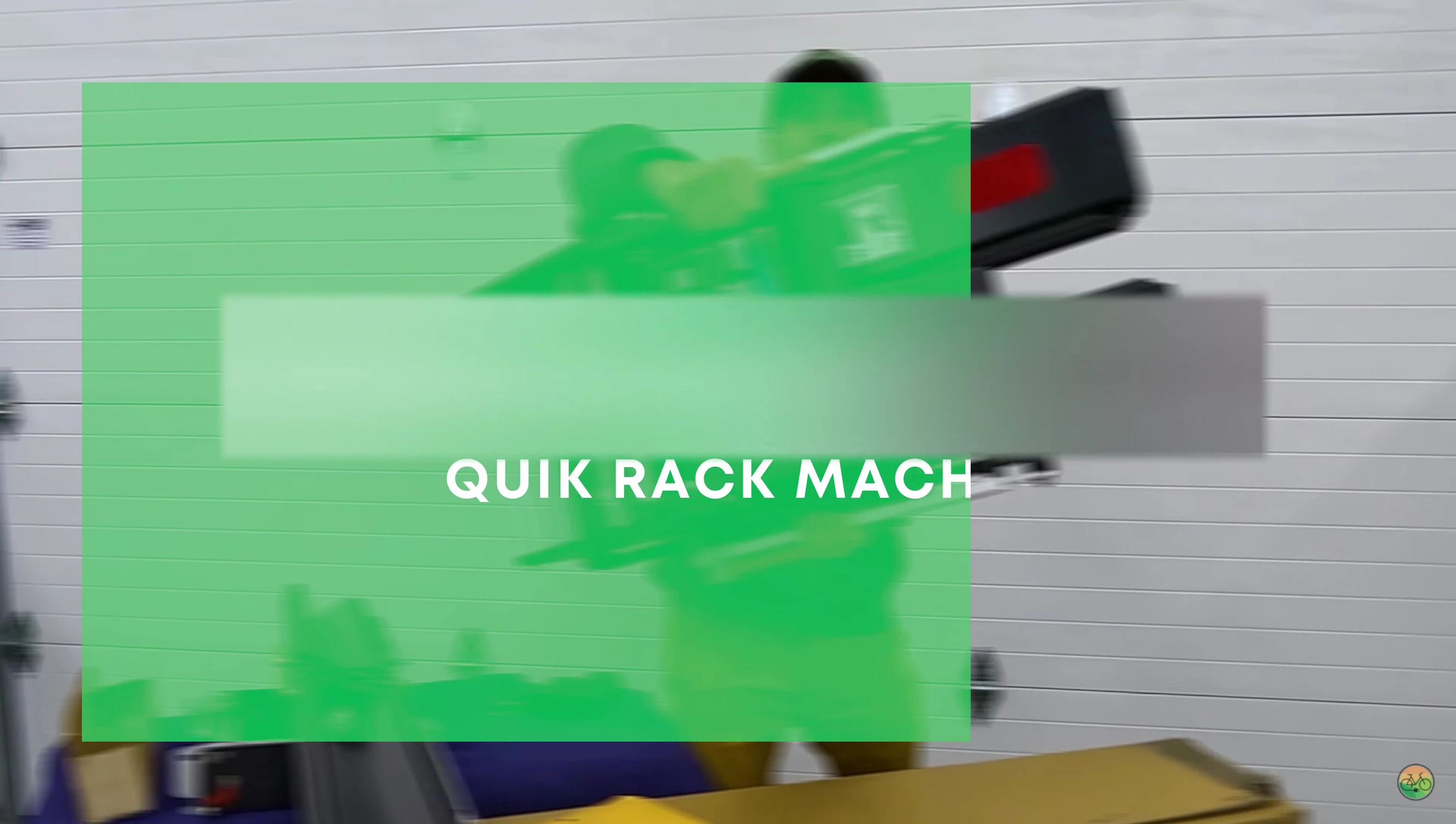 The Quicker Stuff Mach 2 ebike rack.