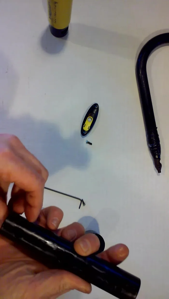 Replace the outer component and secure it with screws.