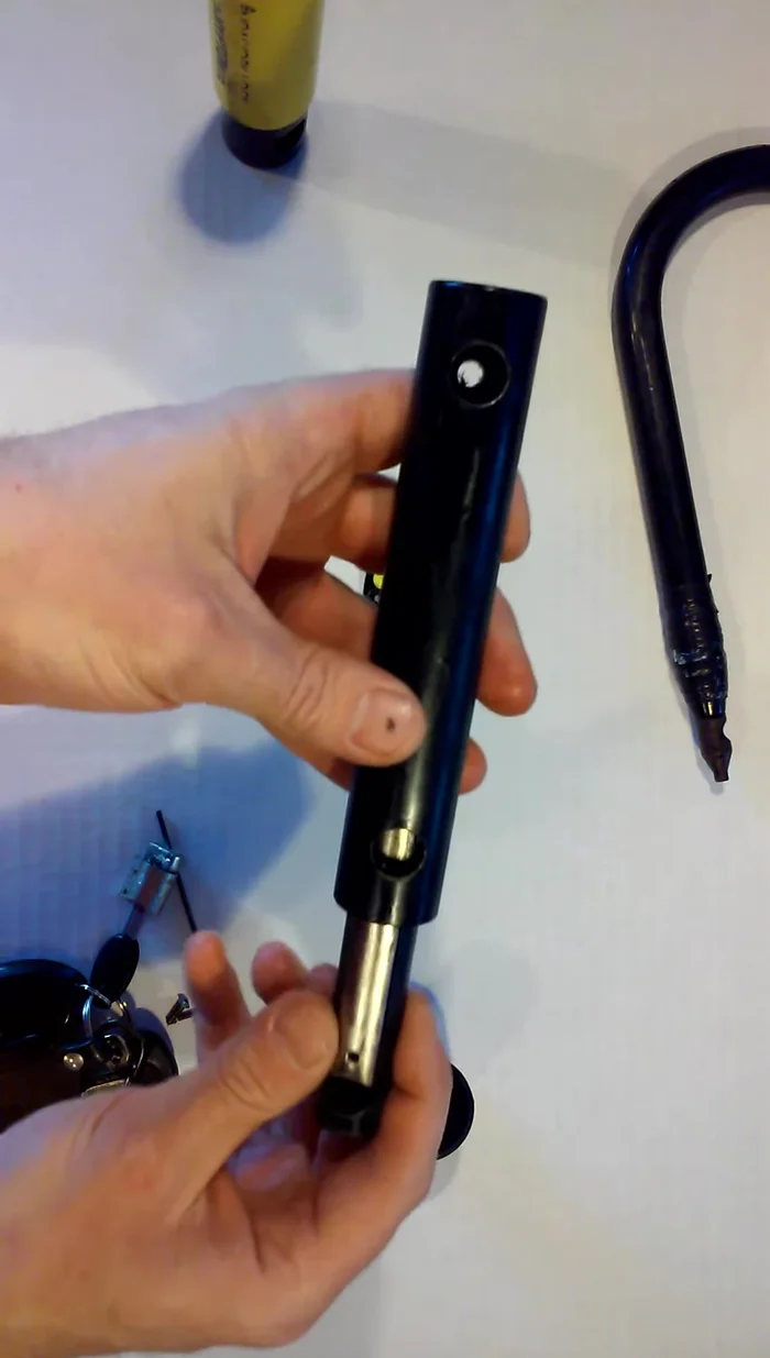 Carefully remove the spring-loaded components.