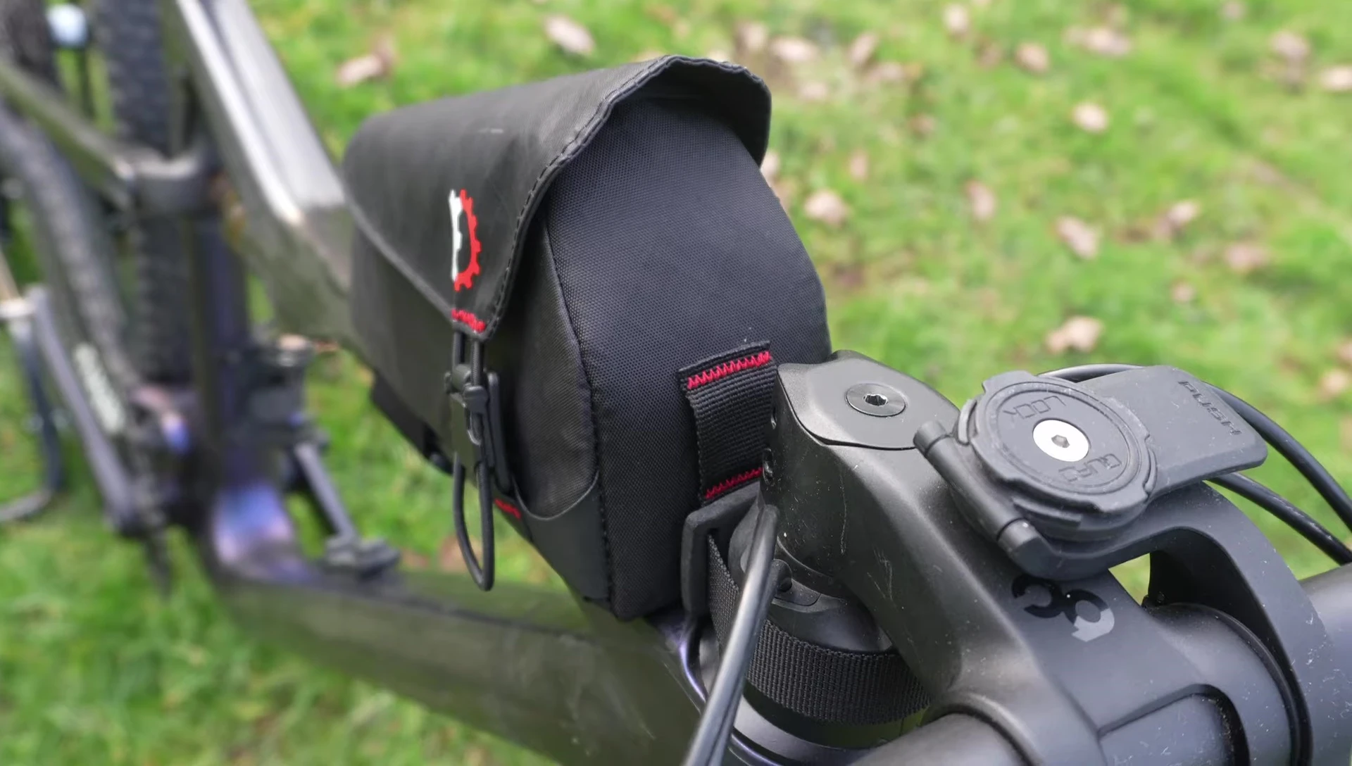 Close-up of the Mac Tank strap-on version.