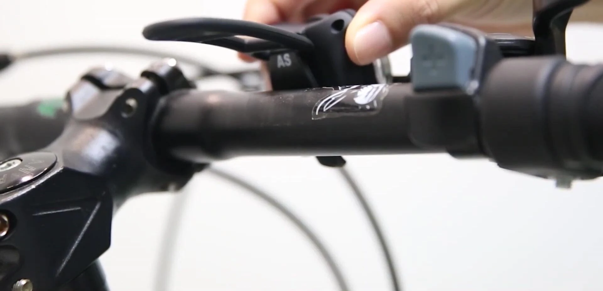 Detail of the USB charging port with rubber cover