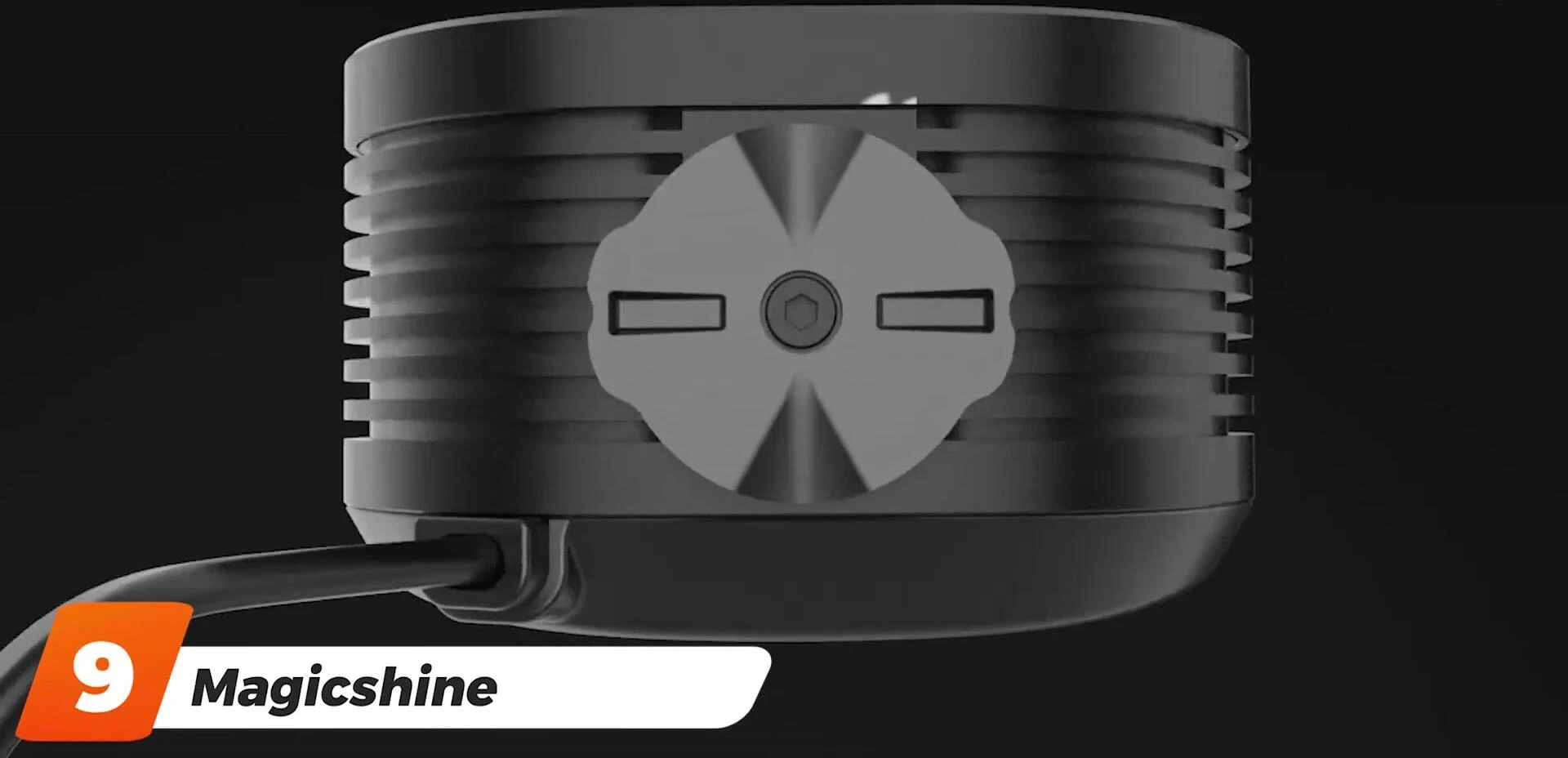 Magicshine MT8000 headlight displayed