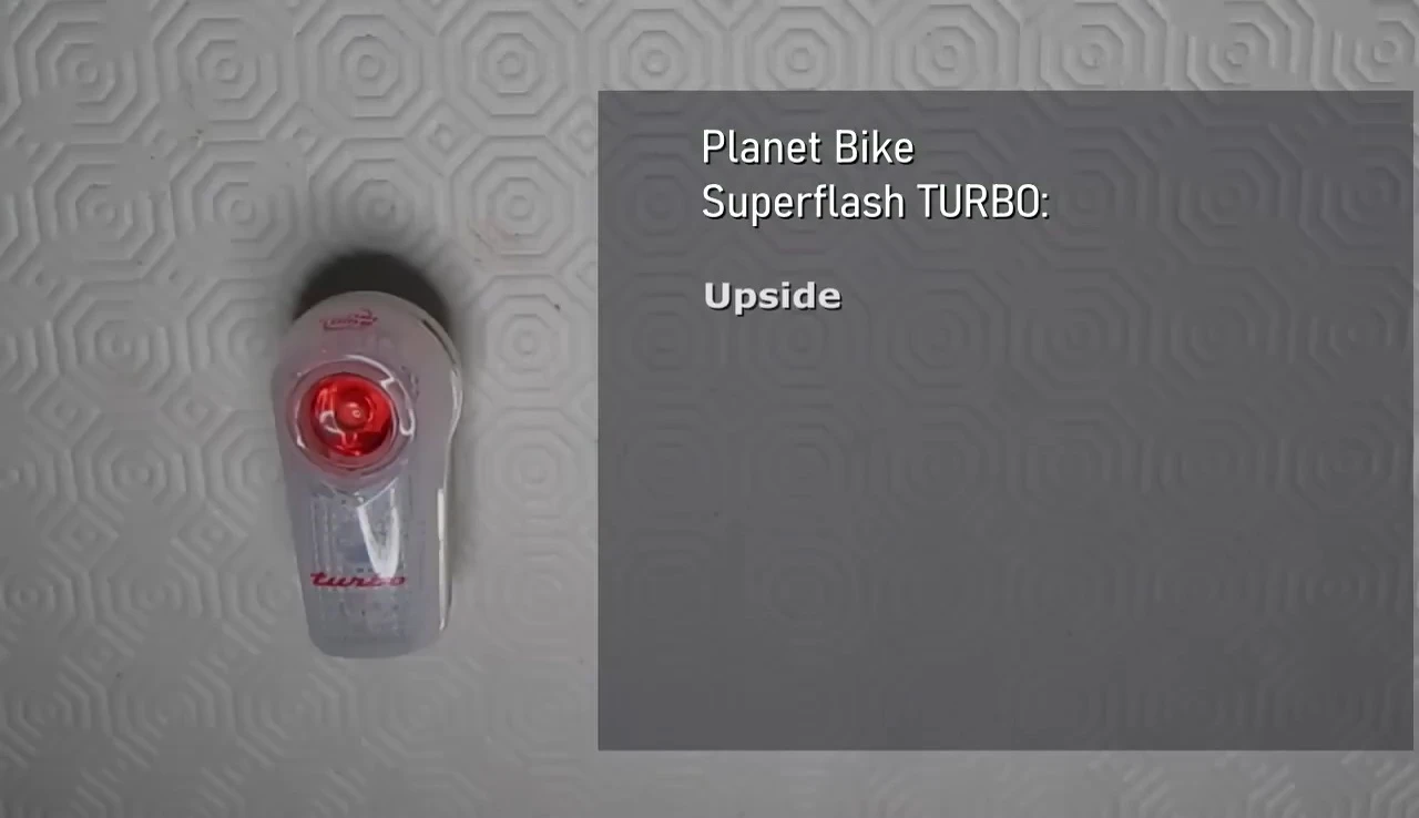 Summary shot of the Superflash Turbo light.