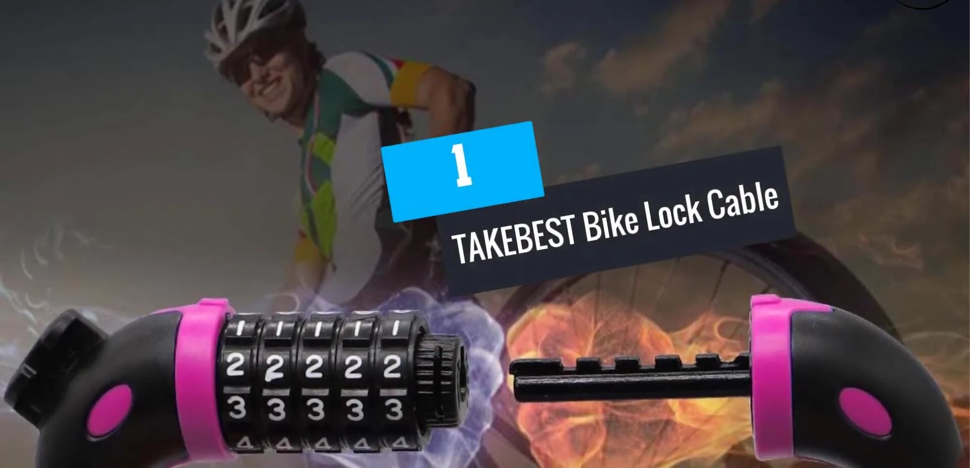 Takebest Bike Lock Cable