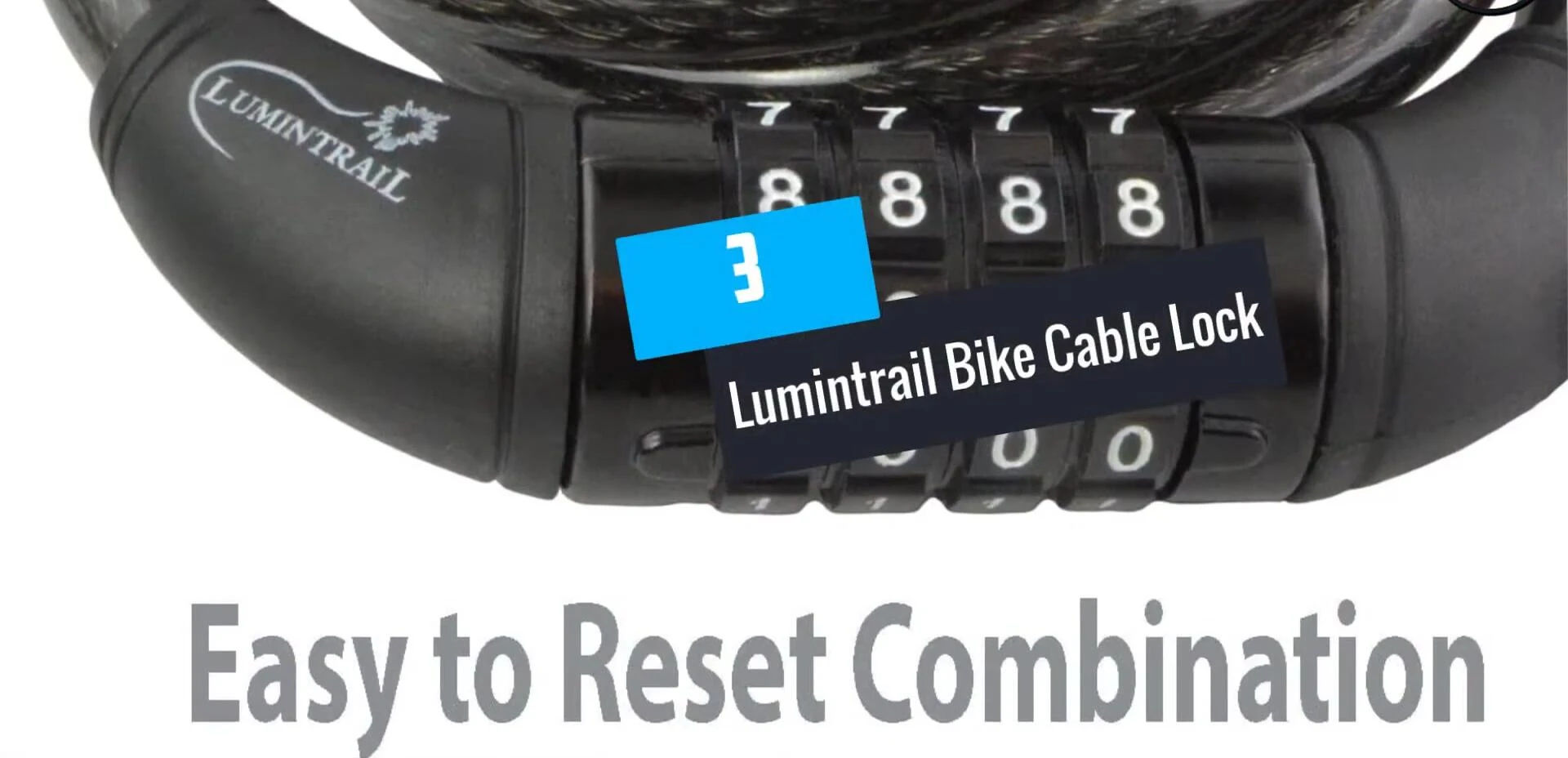 Lumen Trail Bike Cable Lock