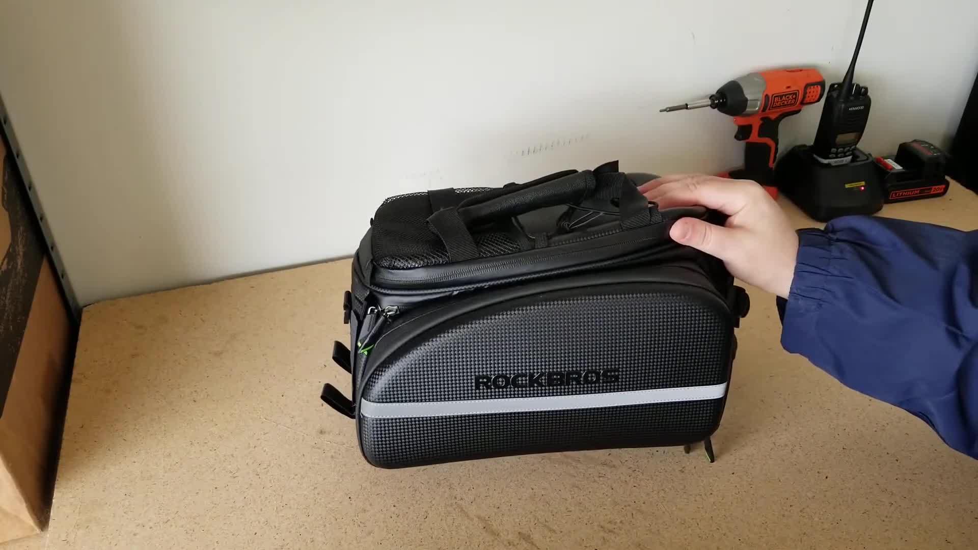 Amazon price tag for the Rockbros bag