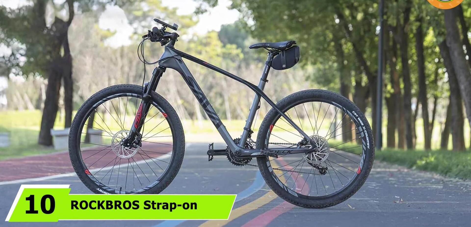 Rock Bros Strap-on Cycling Wedge Pack, highlighting its style and practicality