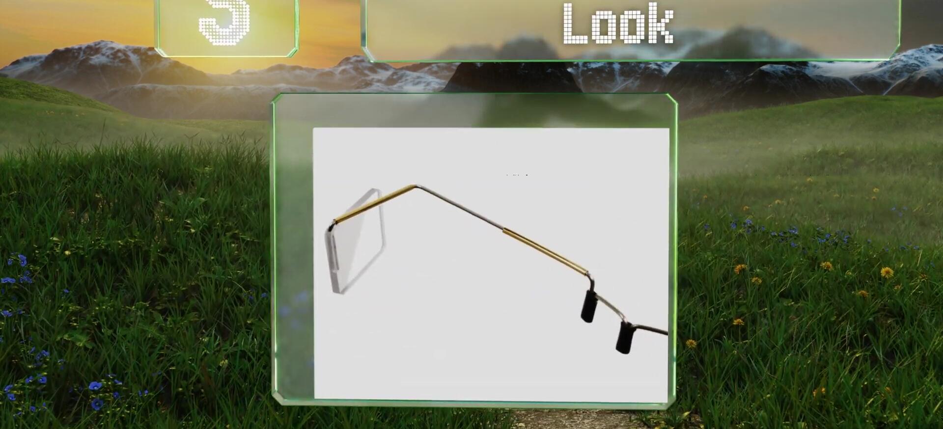 The Bike Peddler mirror clipped onto a helmet