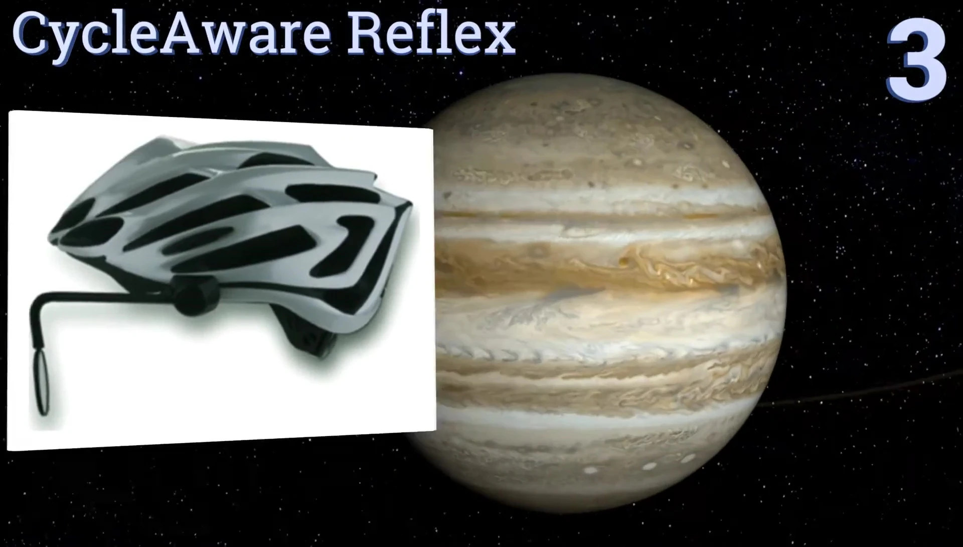 Demonstration of the Cycle Aware Reflex mirror's adjustability.