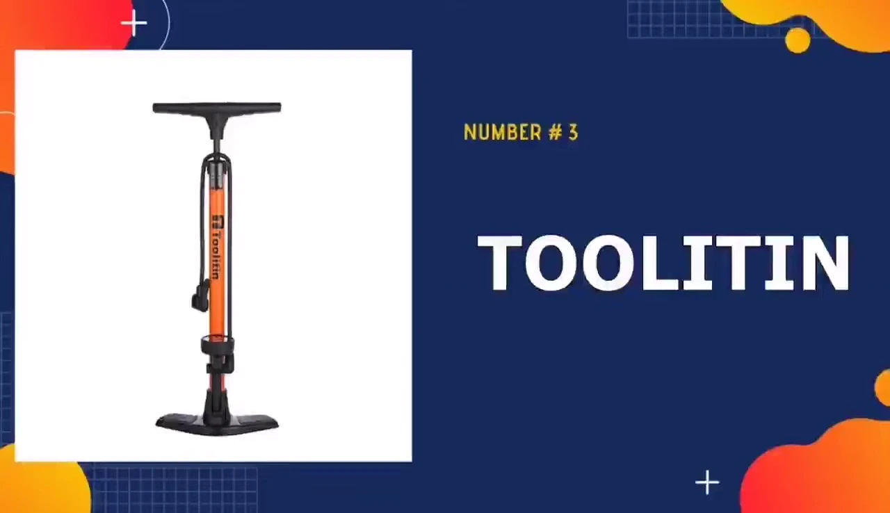 Tulipdan Floor Bicycle Pump