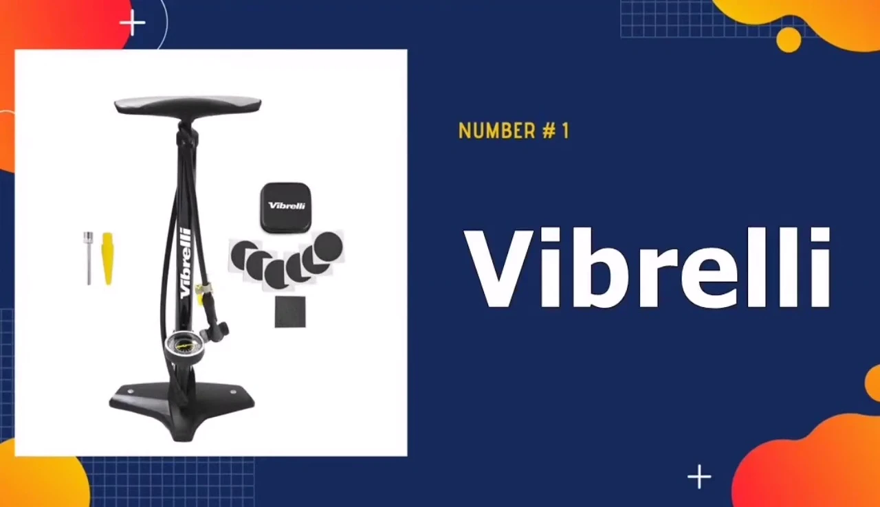 Vibrelli Bike Floor Pump