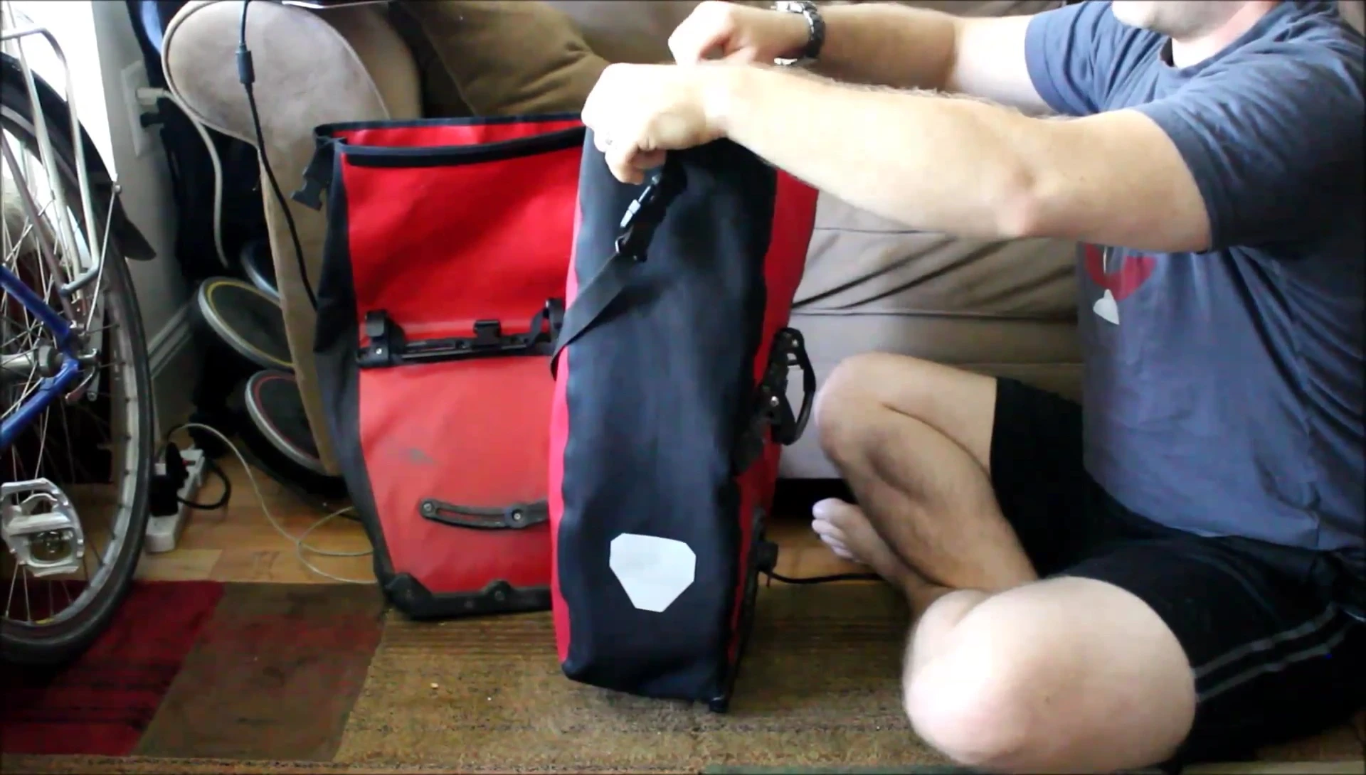 Plus bag flopping over