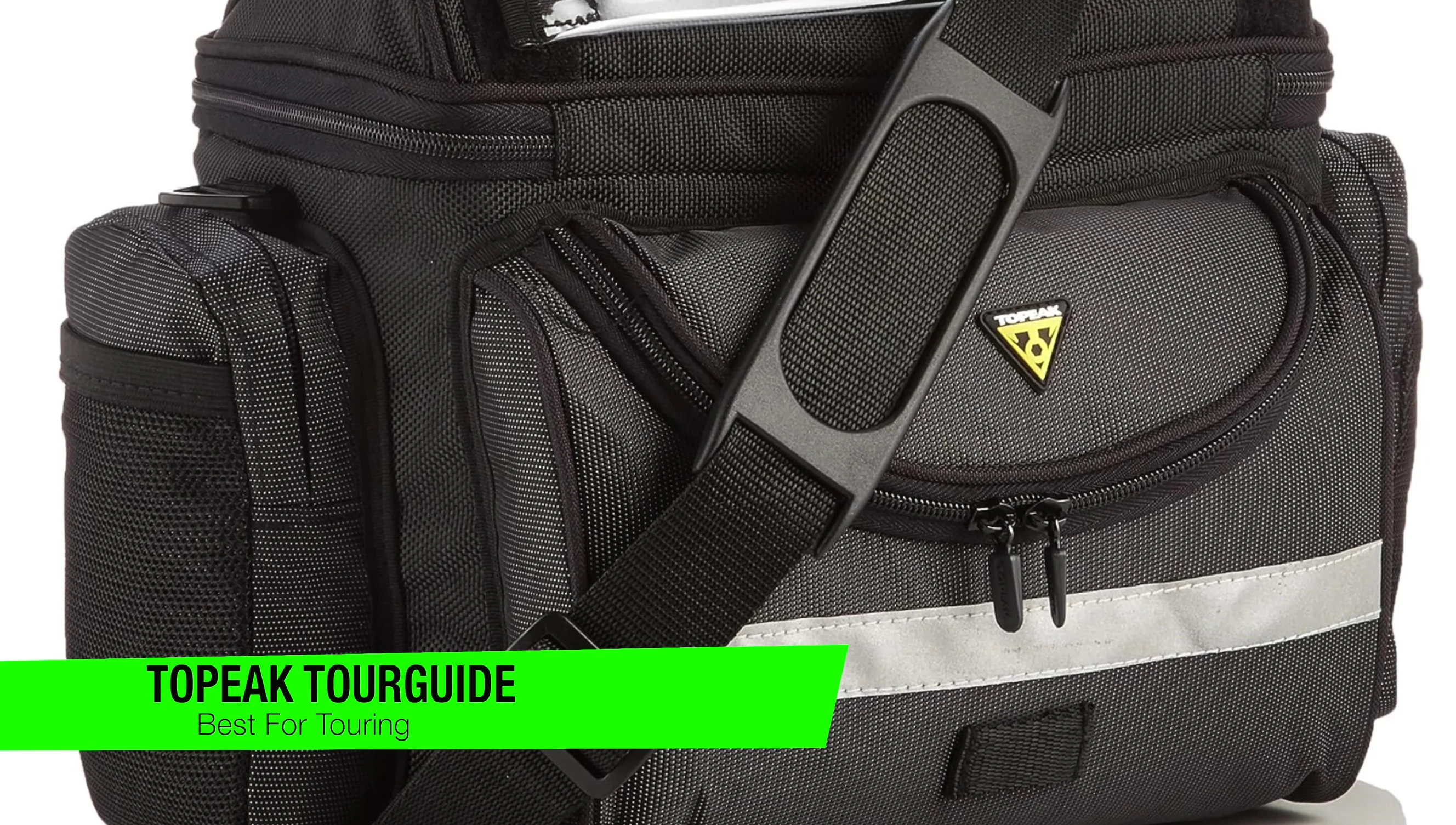 Topeak Tour Guide handlebar bag displayed