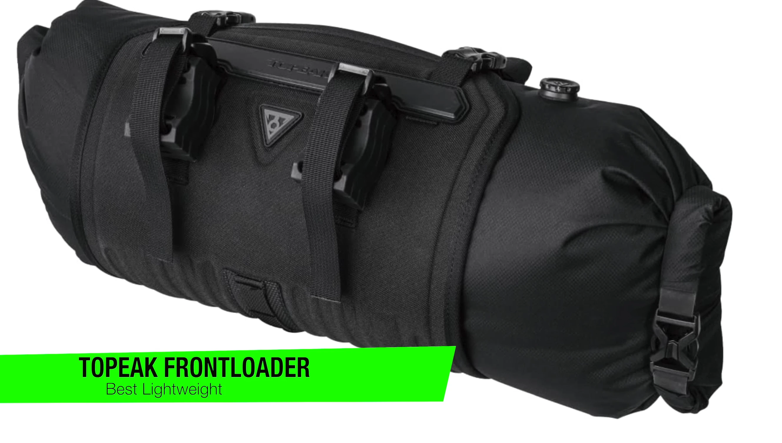 Topeak Front Loader handlebar bag showcased