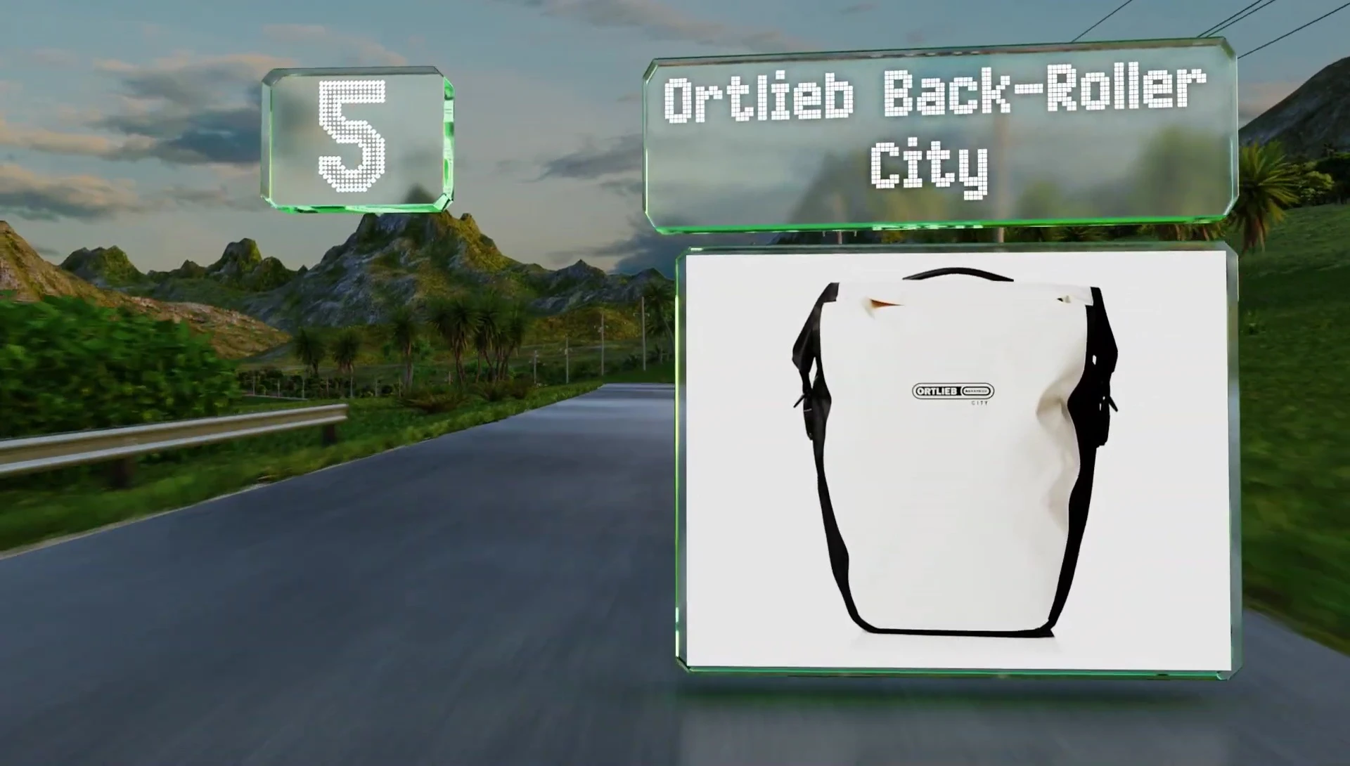 Ortlieb Back-Roller in bright red