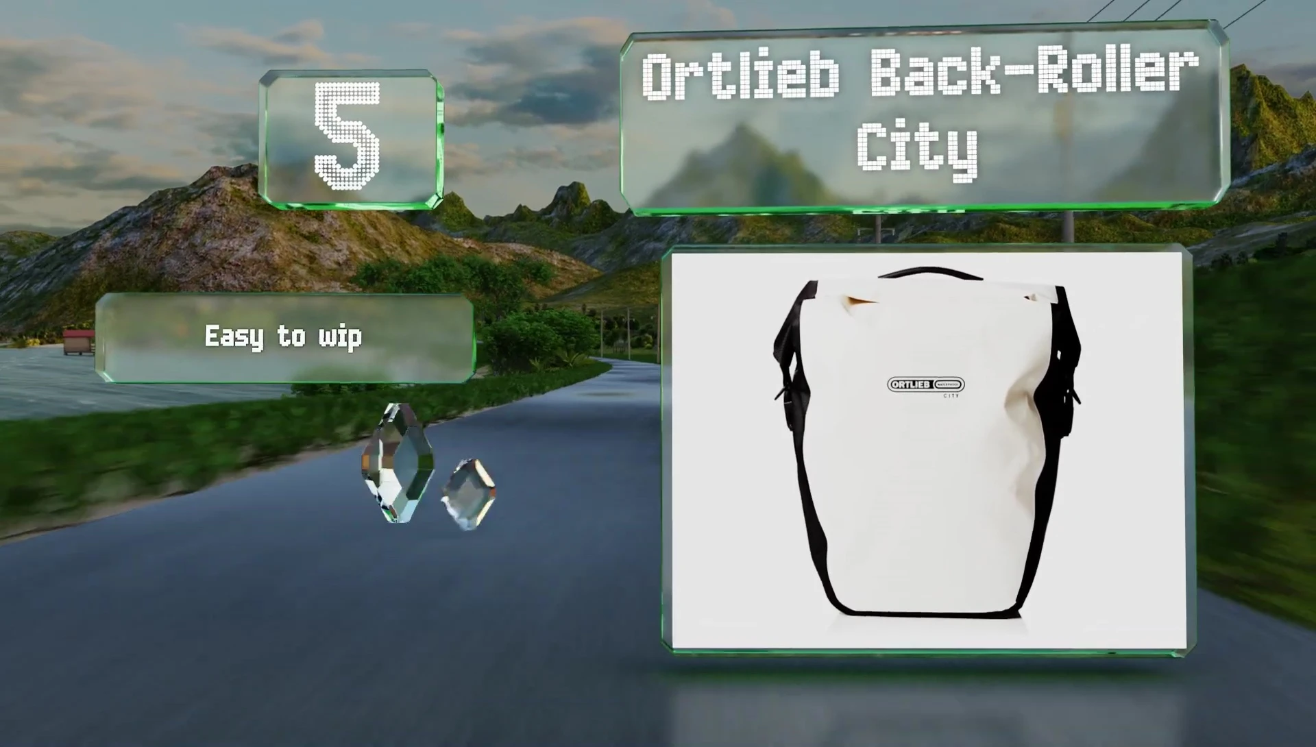 Showcase of the Ortlieb Back-Roller's attachment mechanism
