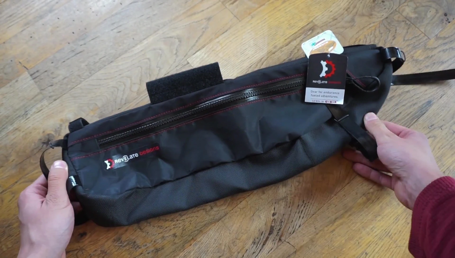 Overview of the Revelate Designs Tangle Half Frame Bag