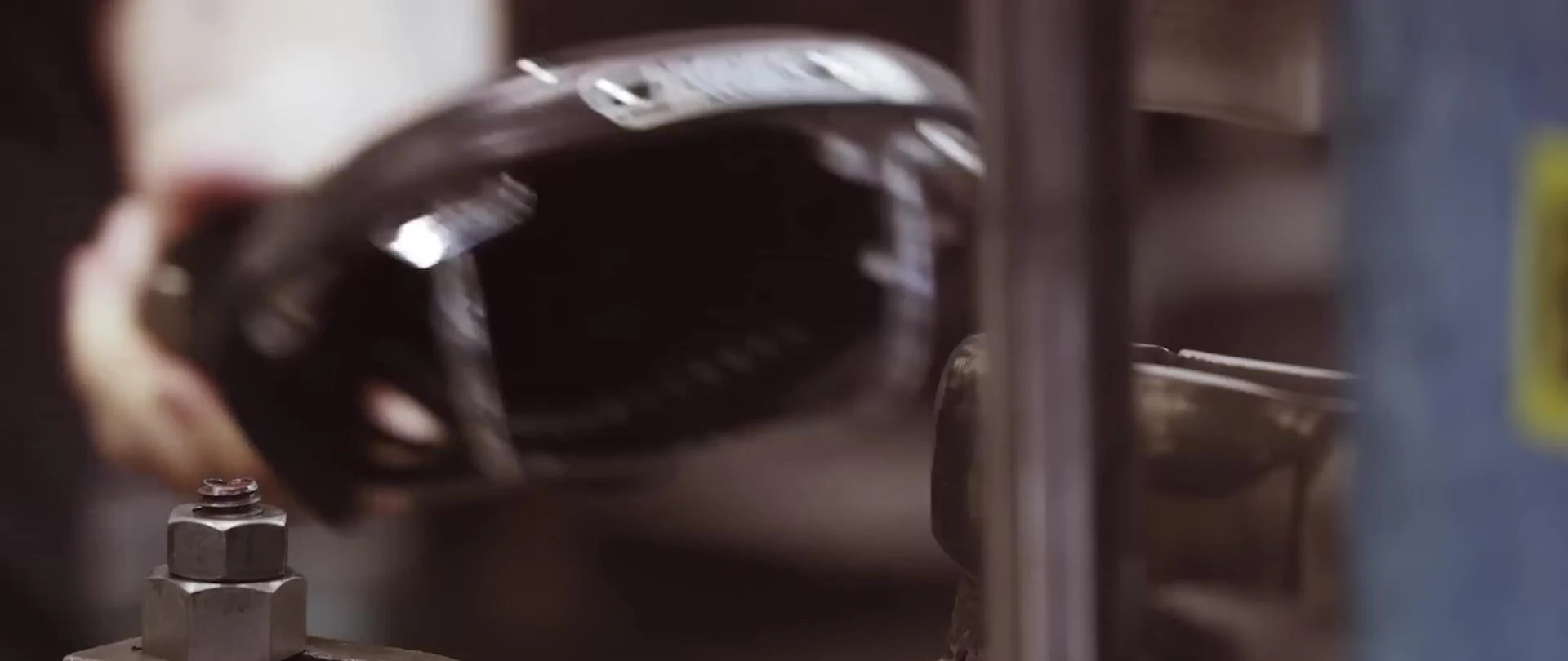 A Brooks Imperial line saddle, highlighting the distinctive hole in the leather top.