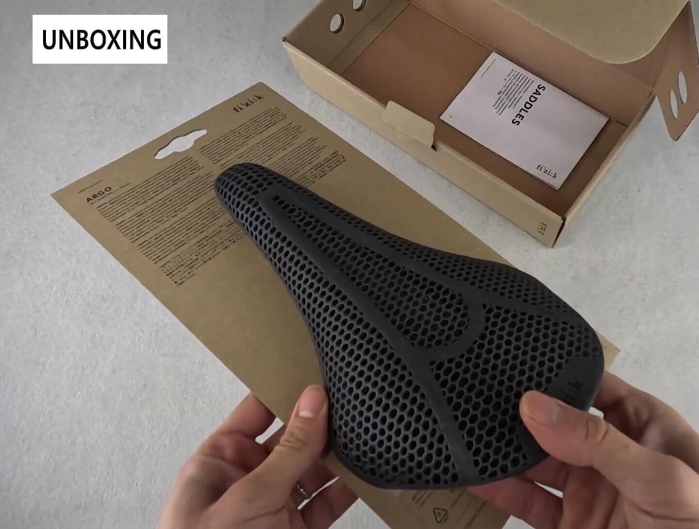 Close-up of the 3D-printed padding