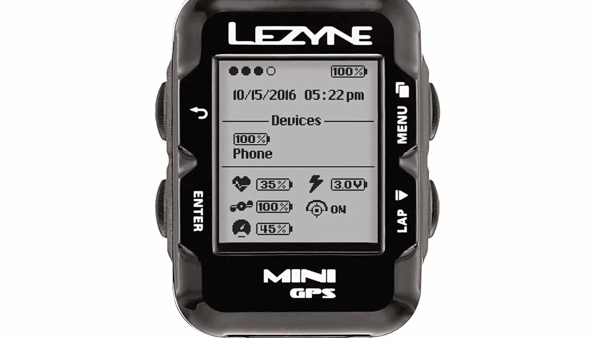 Lezyne Mini GPS bike computer