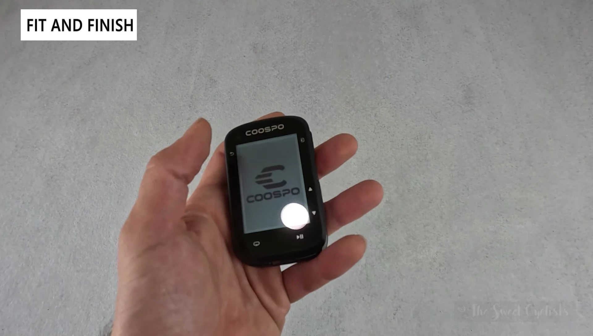 Comparison of COOSPO CS500 screen with a competitor's