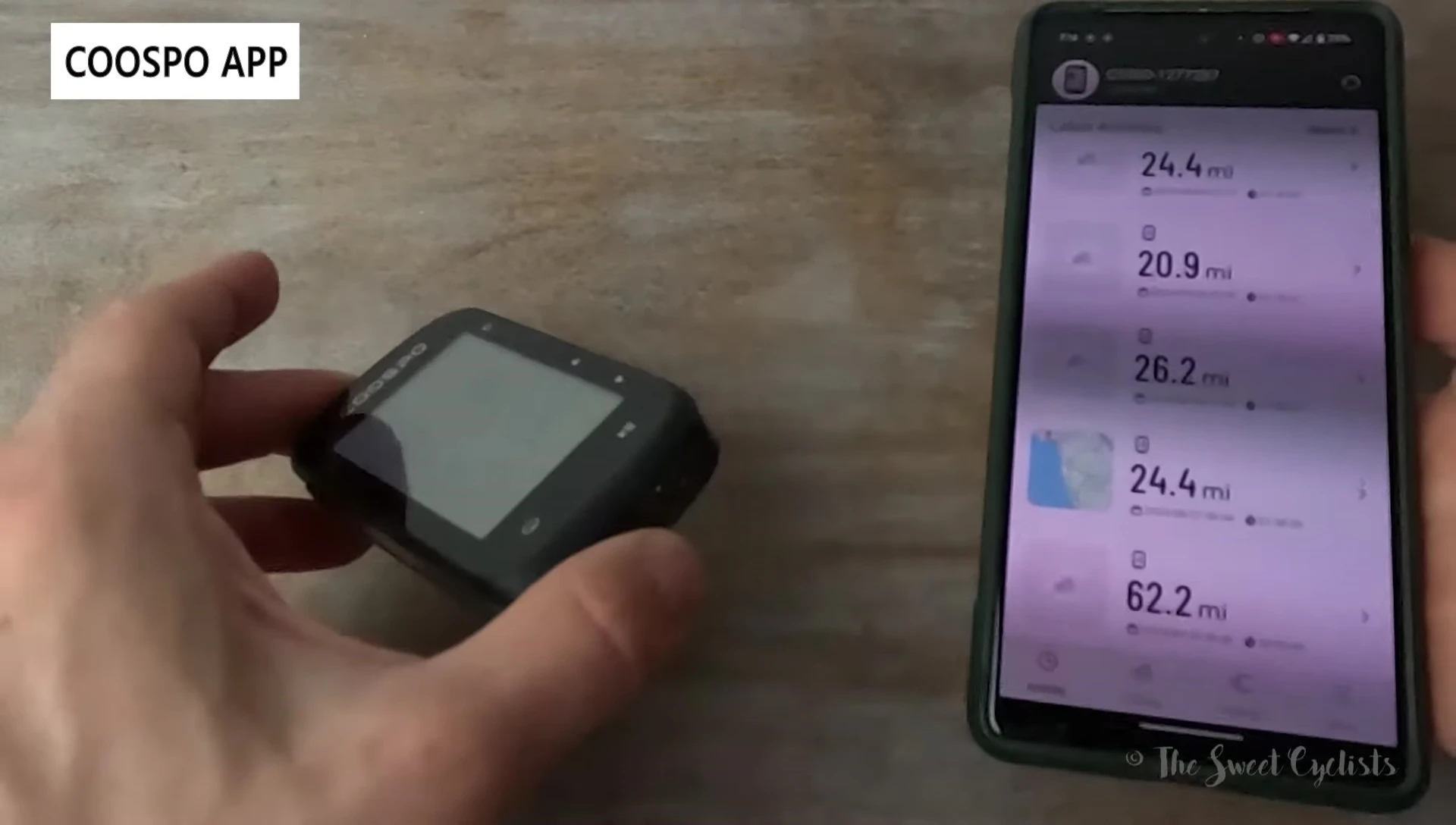 COOSPO app interface