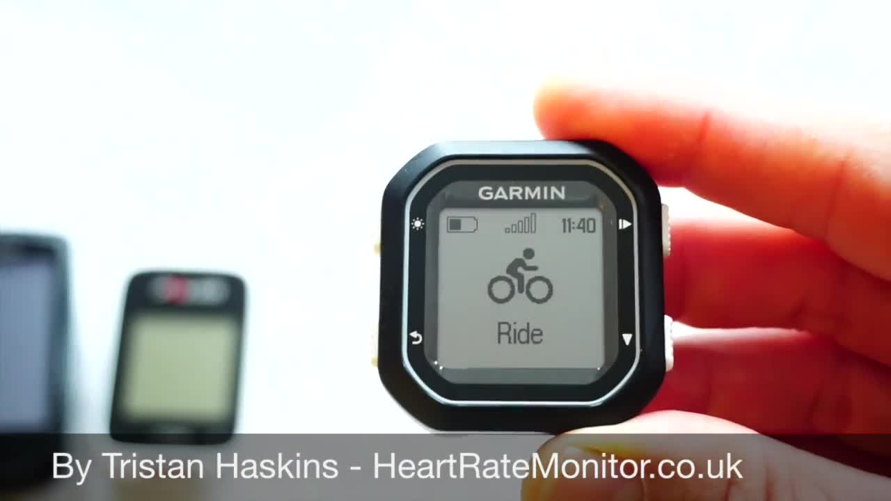 Comparison of Garmin Edge 25 and Garmin Edge 810