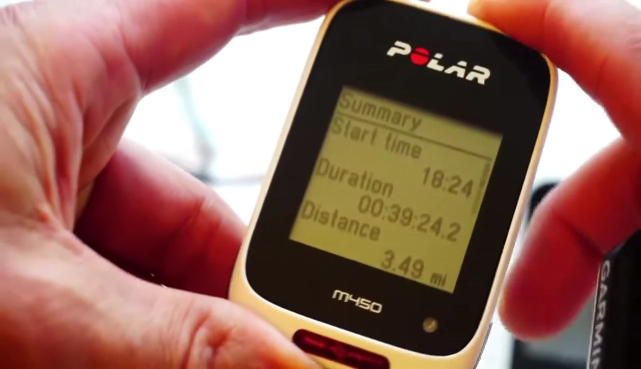 Screenshot of Polar Flow app showing post-workout analysis.