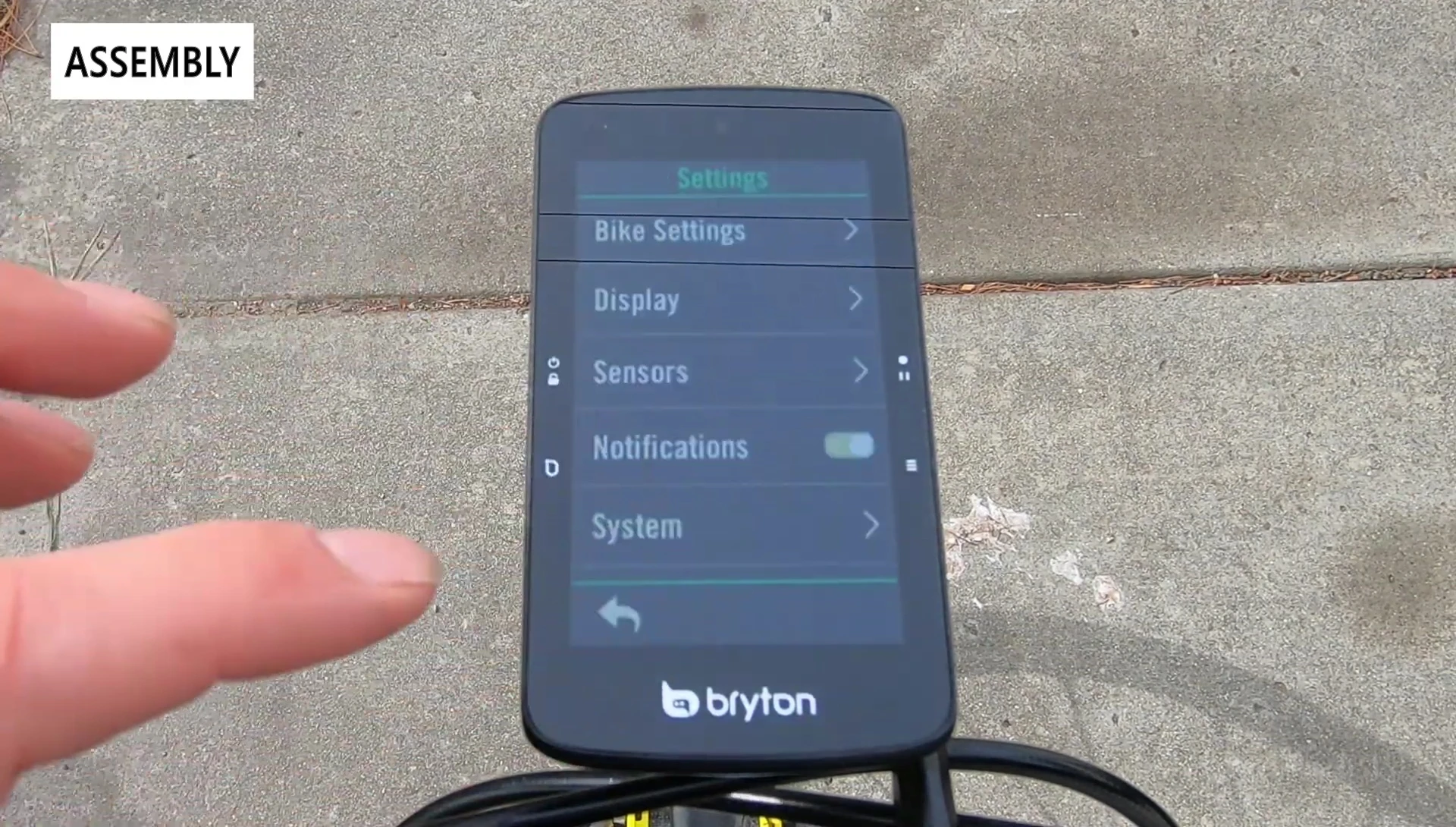 Multiple bike profiles settings