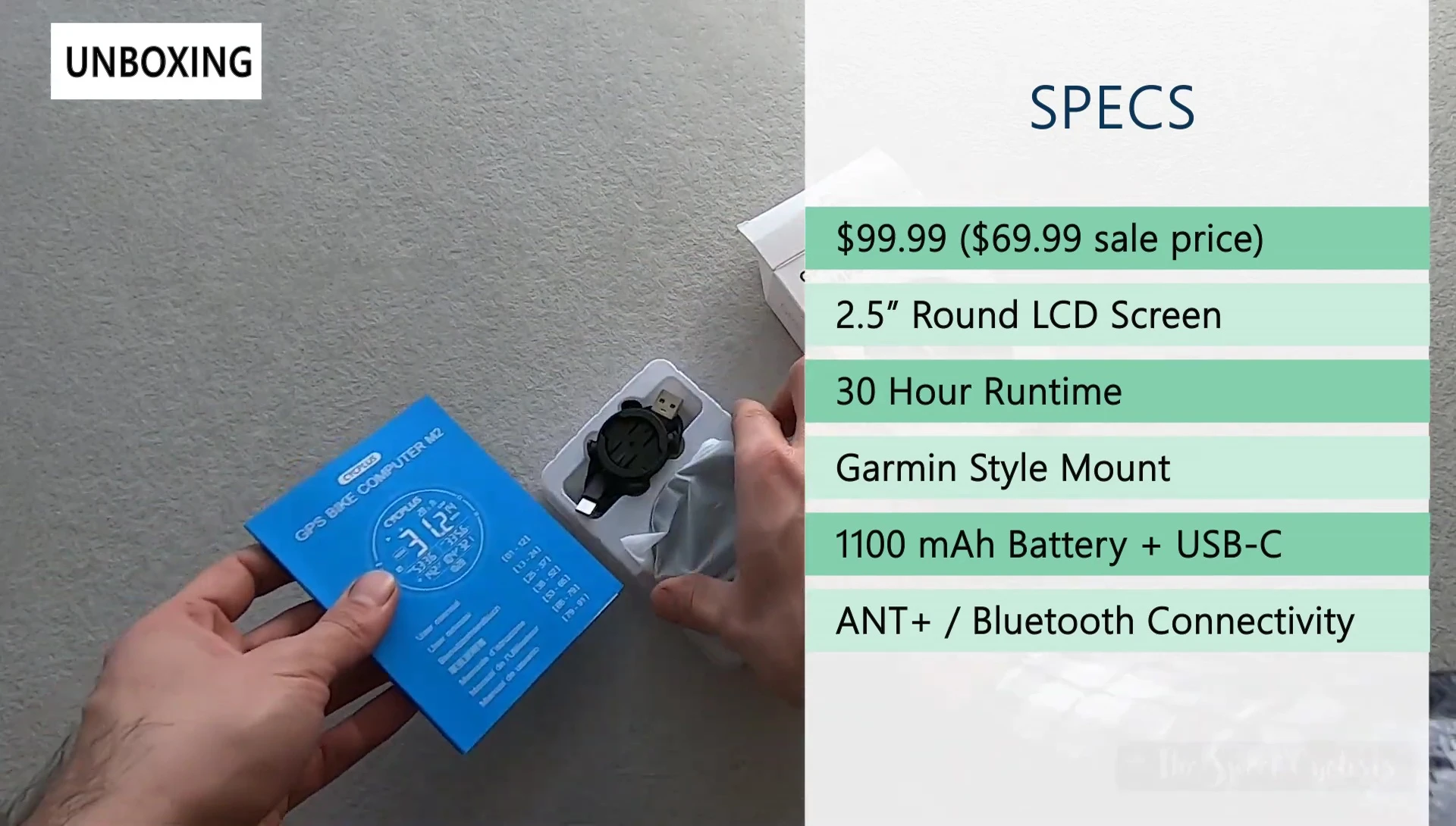 CYCPLUS M2 display