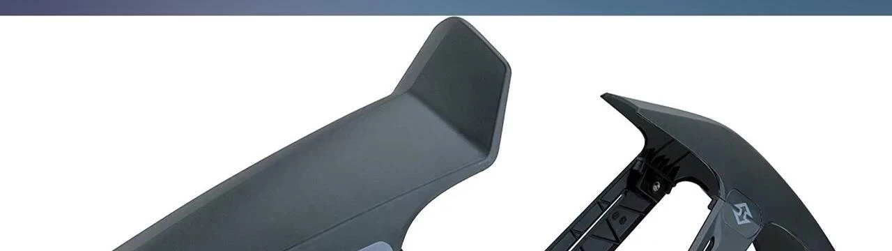 Close-up showing the area where the metal appears to be softer.