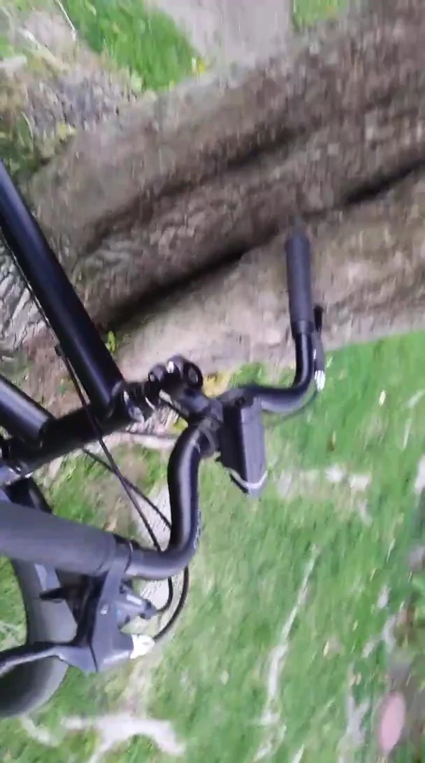 Another shot highlighting the handlebar position and overall look.