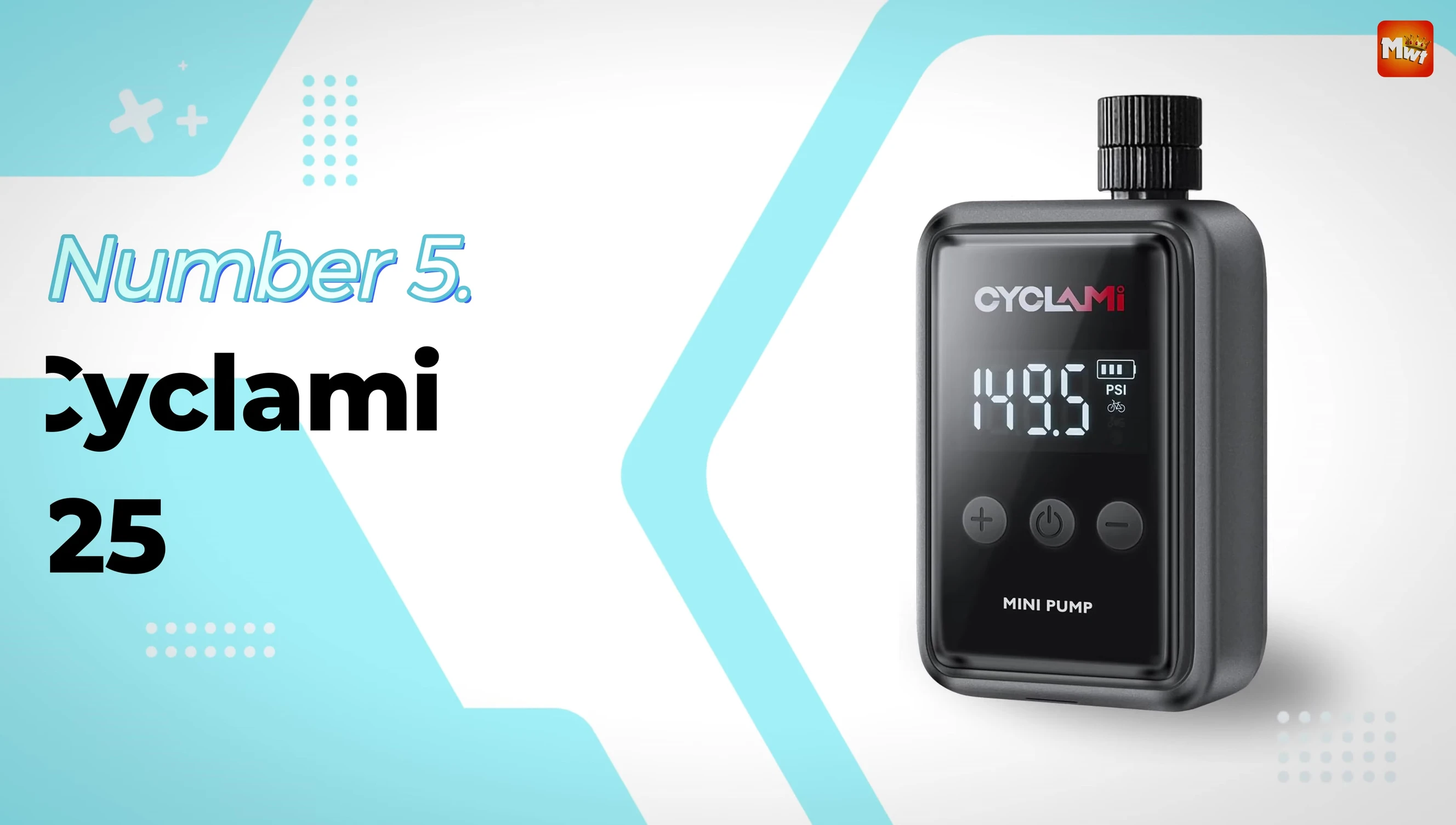 Cami HW1 10025 mini electric air pump