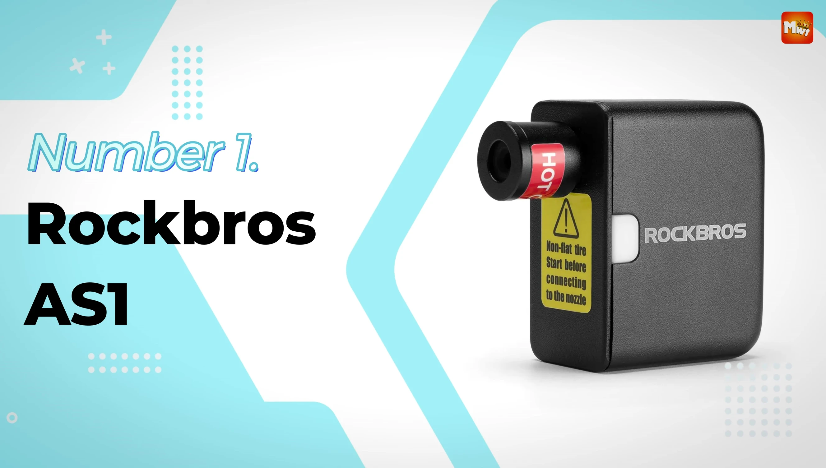Rock Bros AS1 mini electric air pump