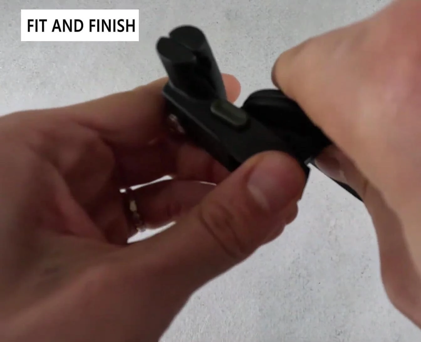 Mention of the optional bottom adapter
