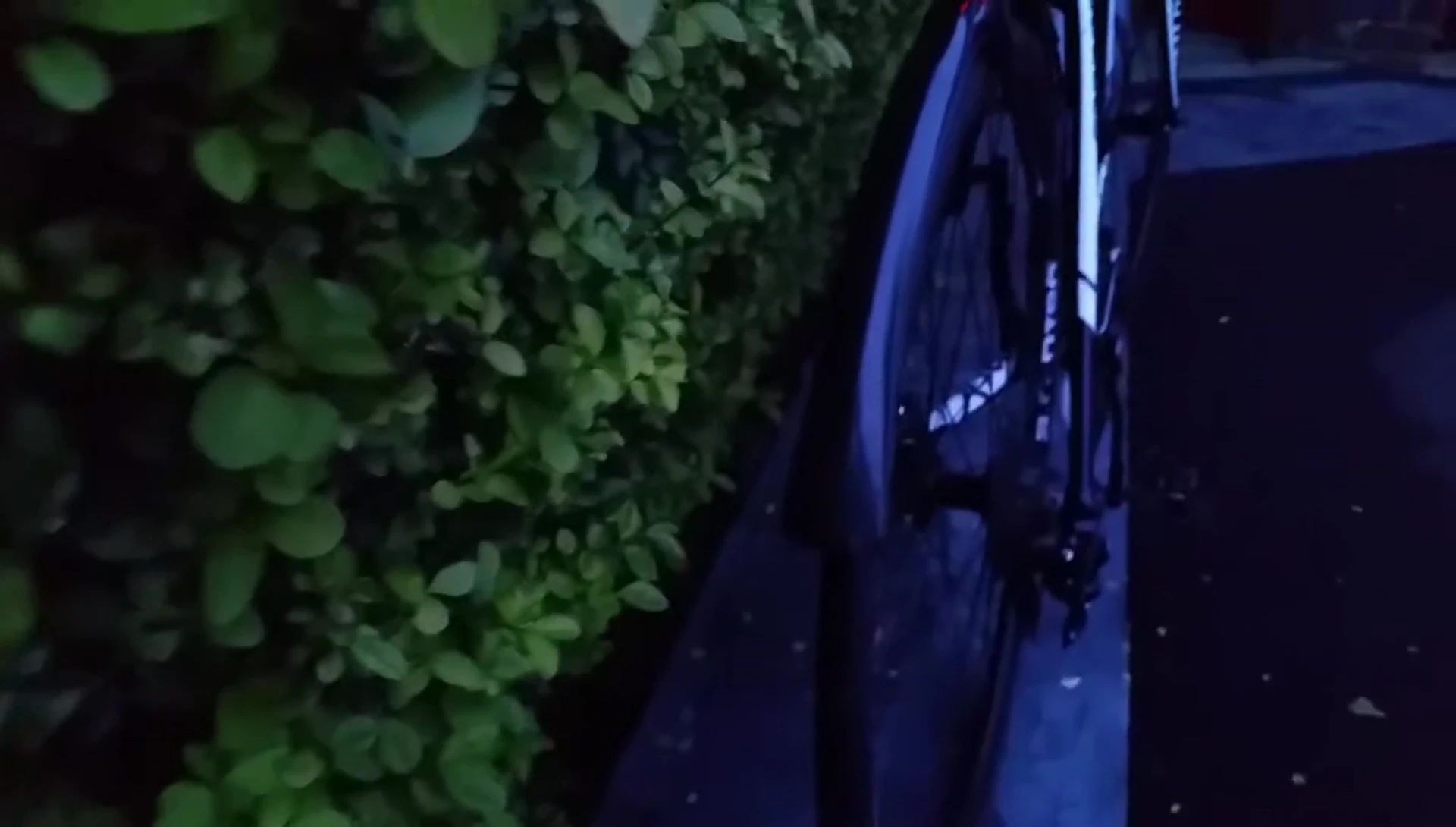 Mudguards after a long ride, showcasing minimal dirt accumulation