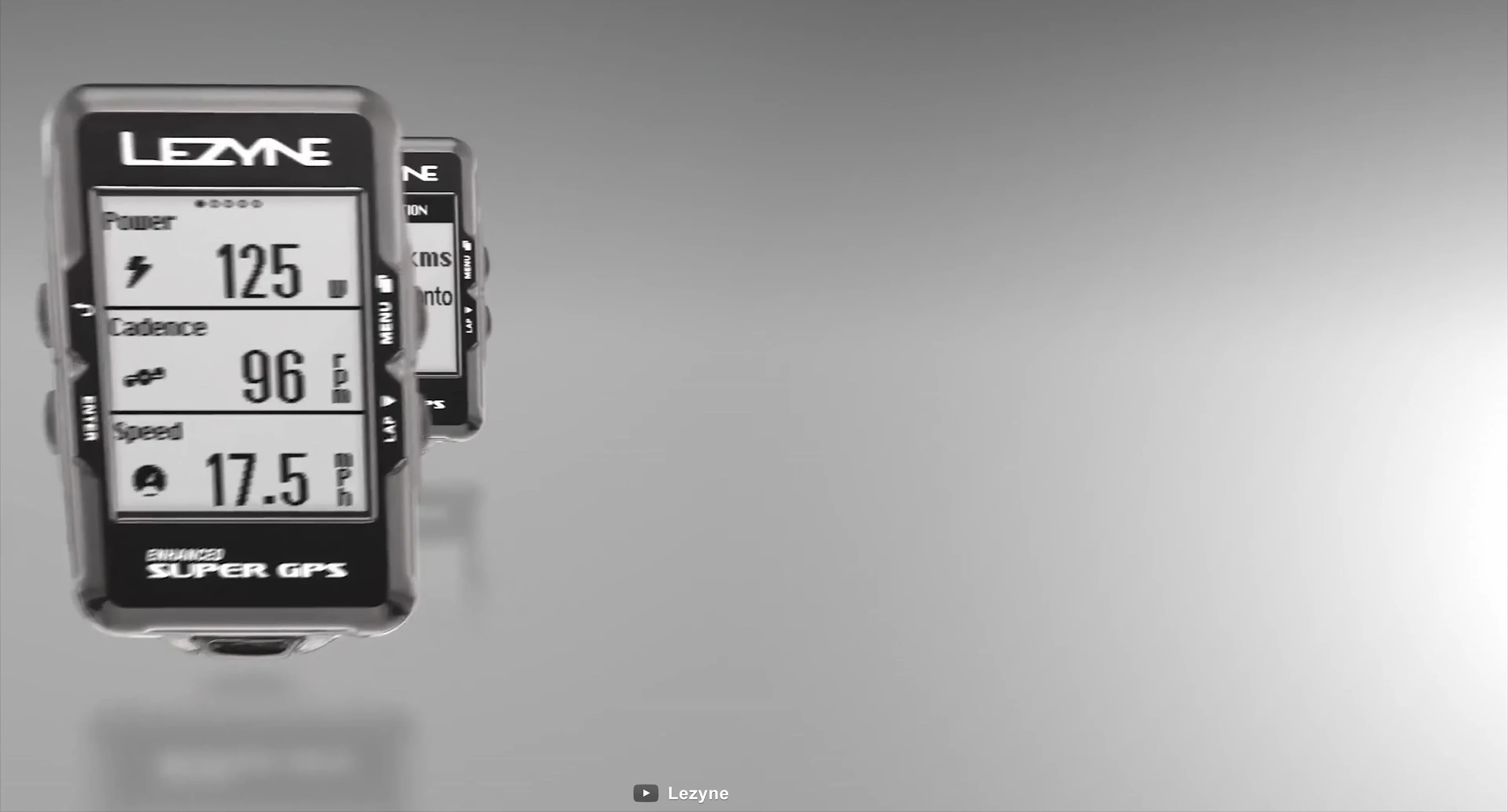 The Enhanced Super displaying GPS and sensor status