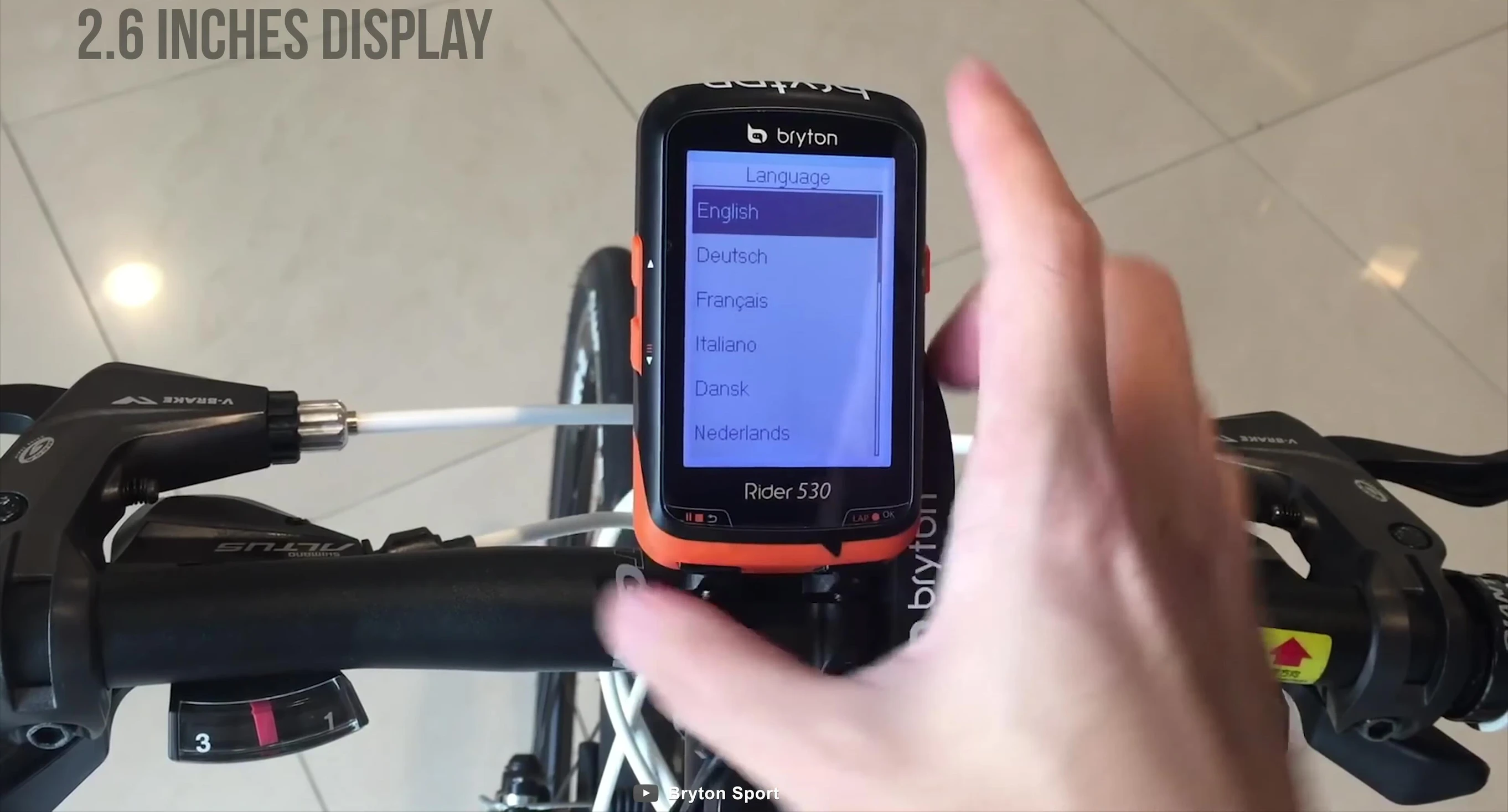 Rider 530 data screen showcasing multiple data points