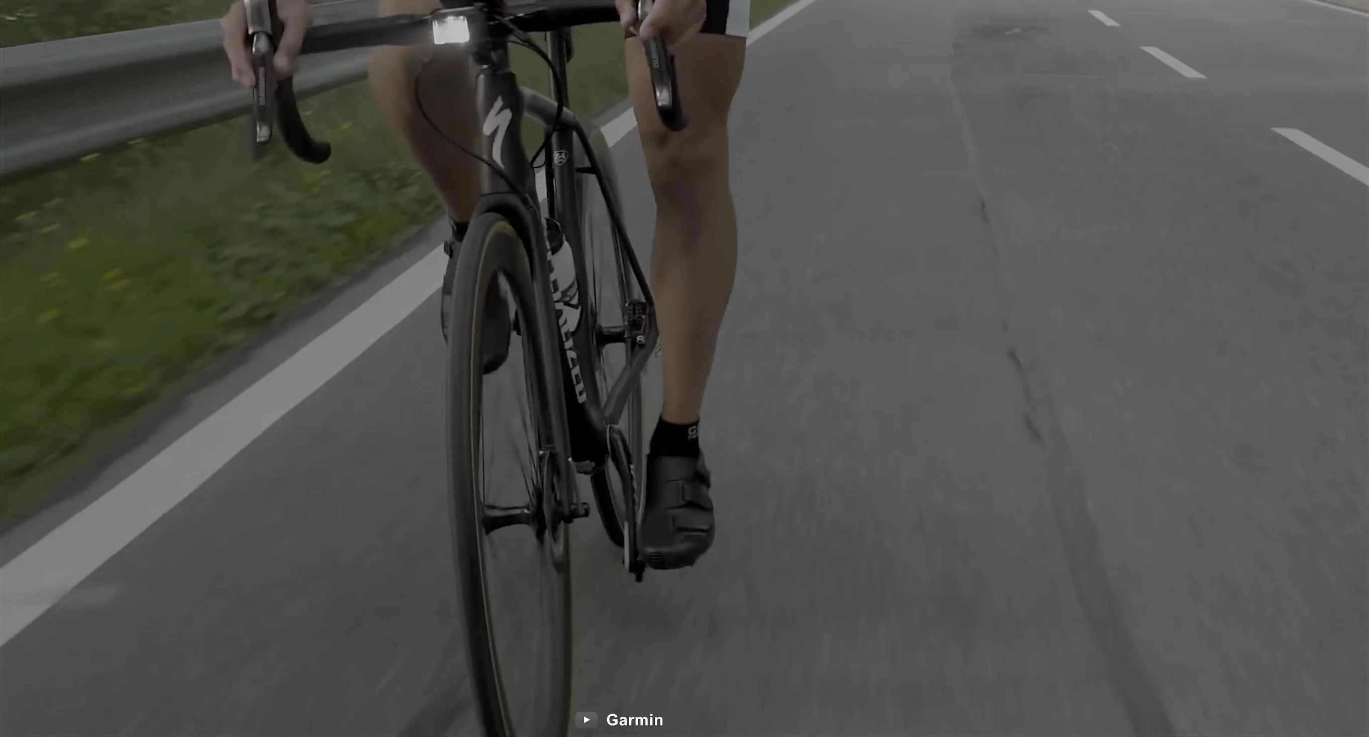 Garmin Edge 820 showcasing its display